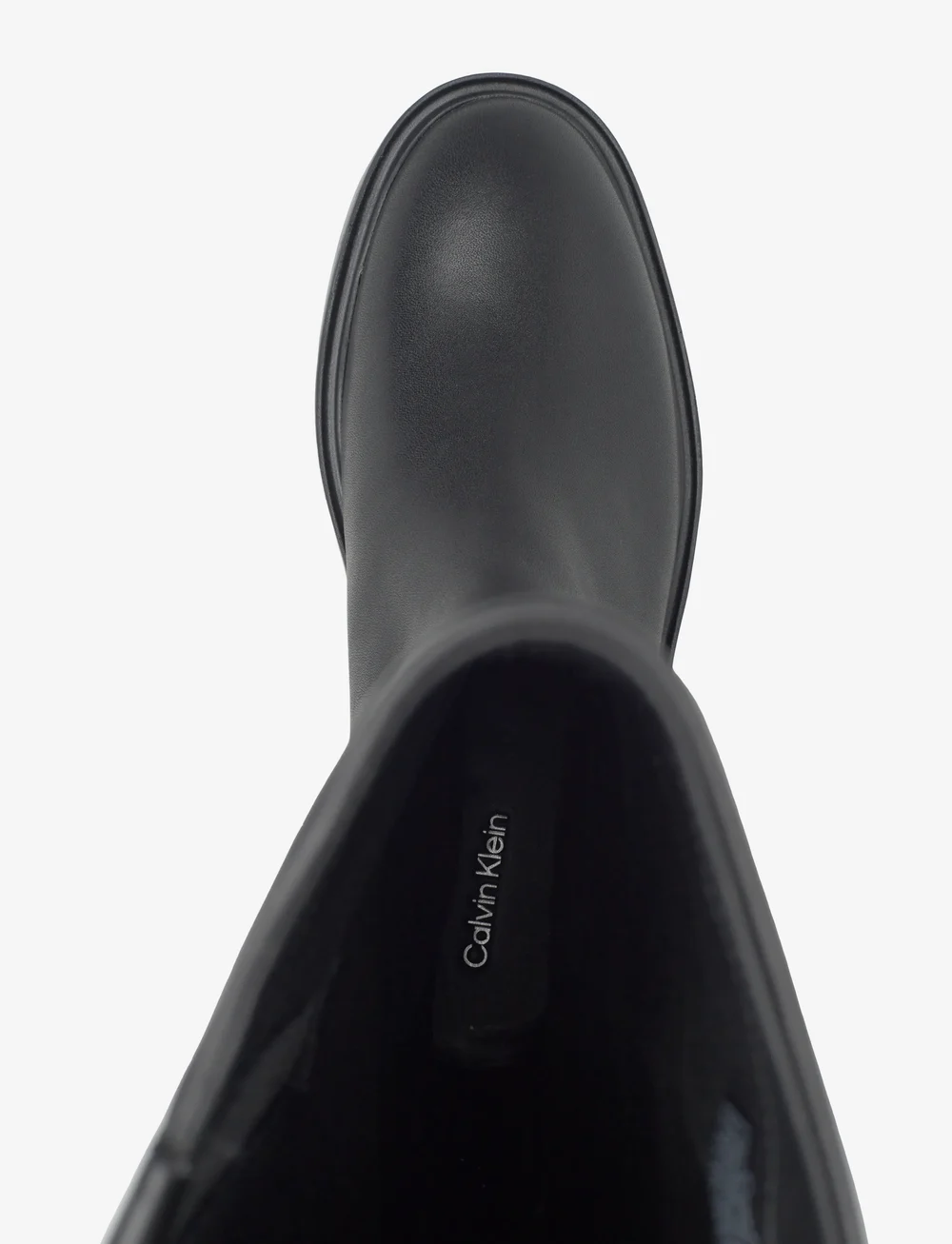 Calvin Klein - CONCAVE WELT UKT BOOT LTH - langskaftede støvler - pvh black - 3