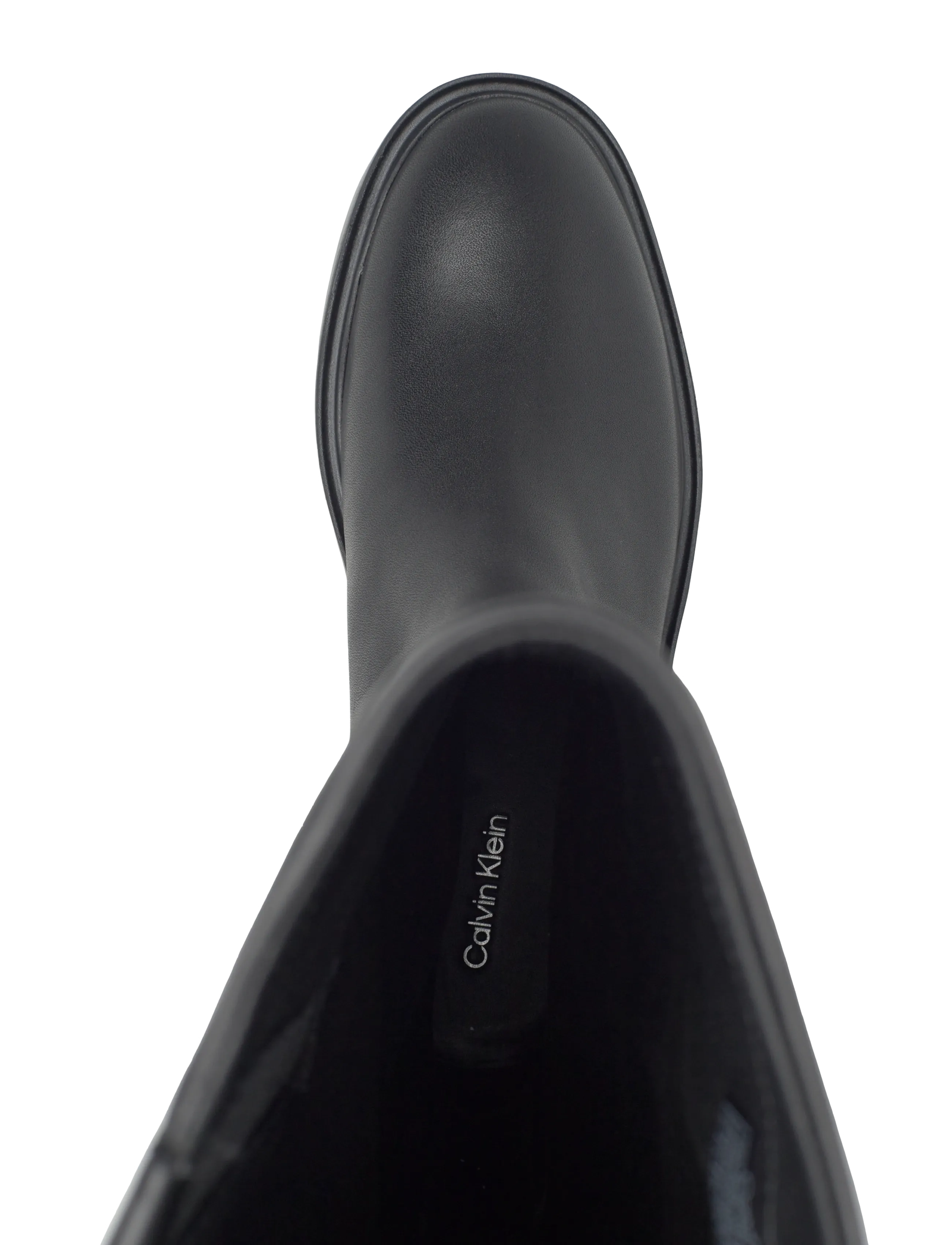 Calvin Klein - CONCAVE WELT UKT BOOT LTH - lange laarzen - pvh black - 3