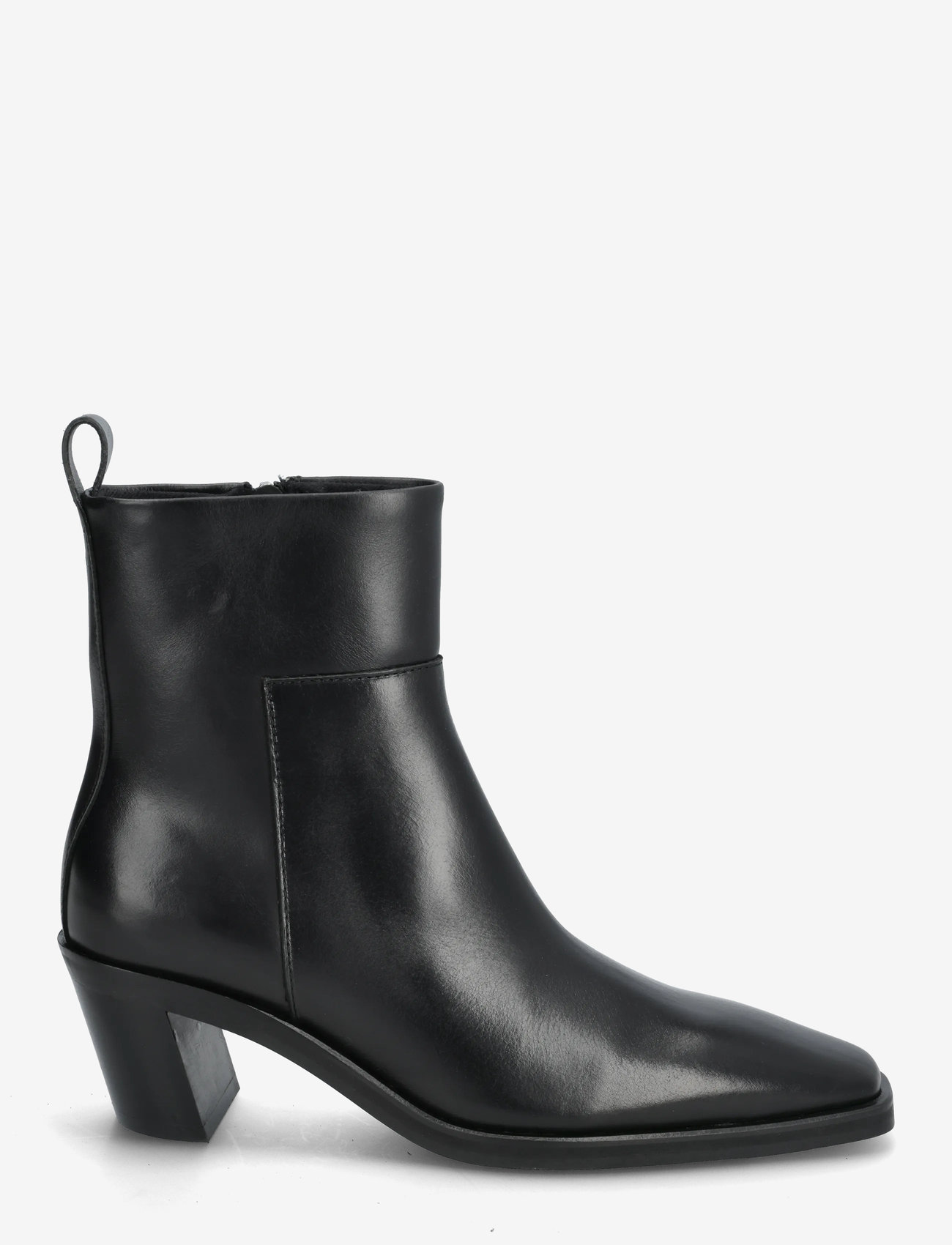 Calvin Klein - COWBOY BOOT ZIP LTH - stövletter - pvh black - 1