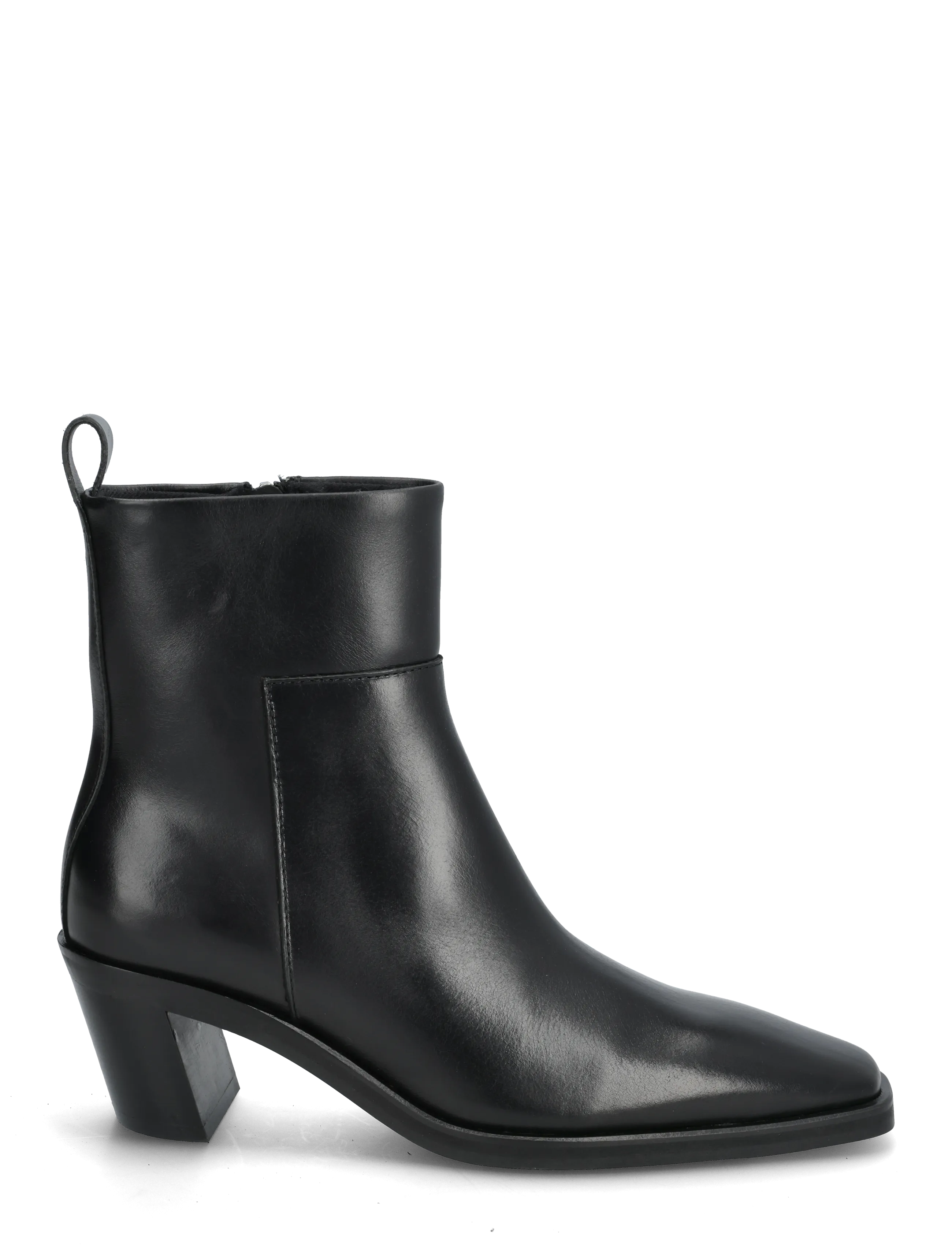 Calvin Klein - COWBOY BOOT ZIP LTH - støvletter - pvh black - 1