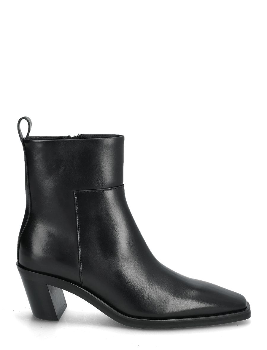 Calvin Klein - COWBOY BOOT ZIP LTH - stiefeletten mit absatz - pvh black - 1