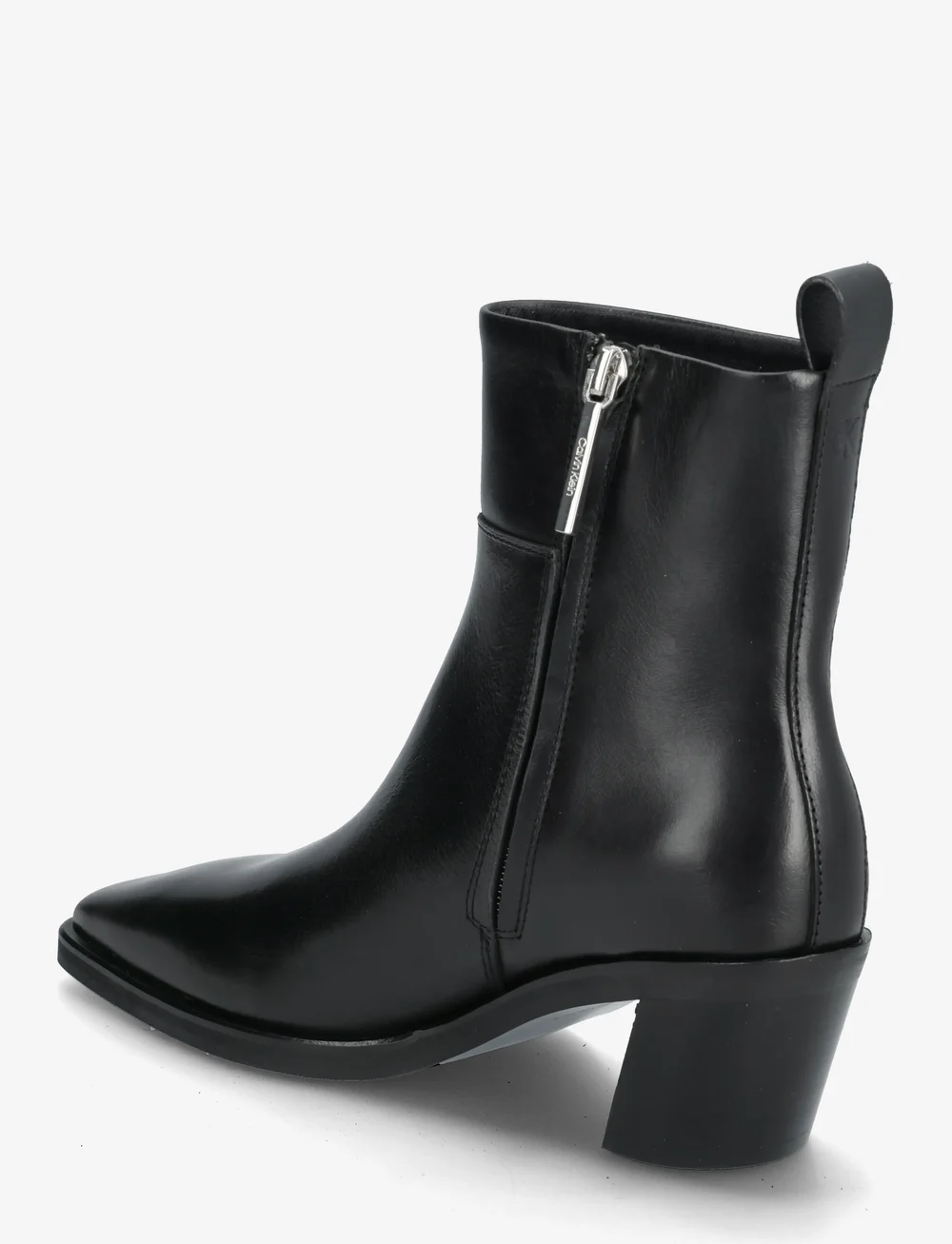 Calvin Klein - COWBOY BOOT ZIP LTH - støvletter - pvh black - 2