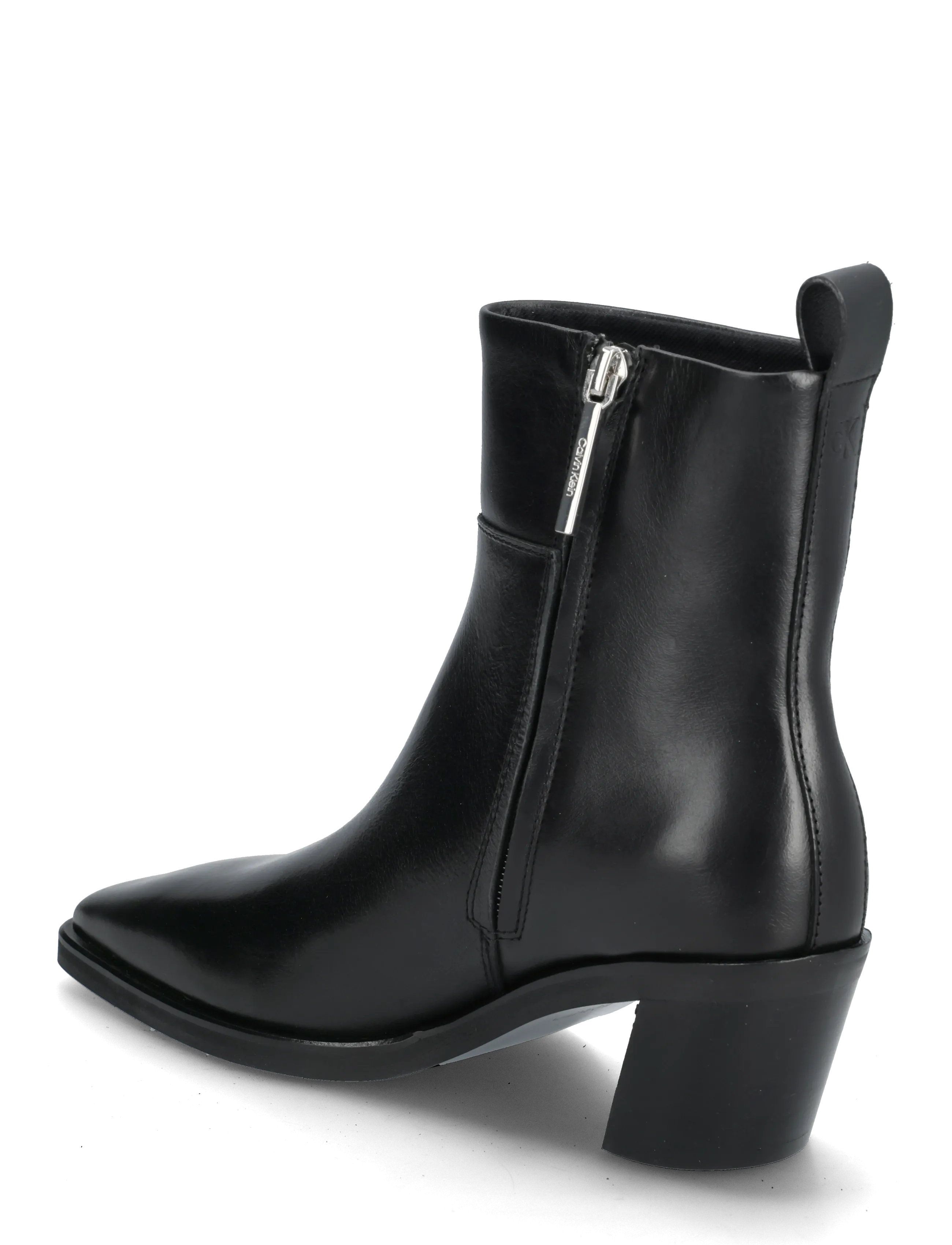 Calvin Klein - COWBOY BOOT ZIP LTH - støvletter - pvh black - 2