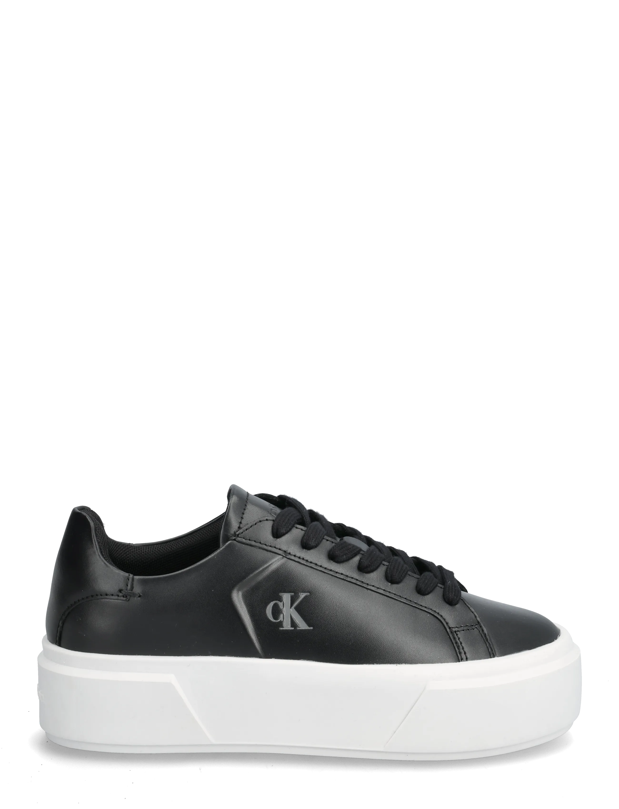 Calvin Klein - FLATFORM LACE UP LTH MG - chunky sneakers - ck black - 1
