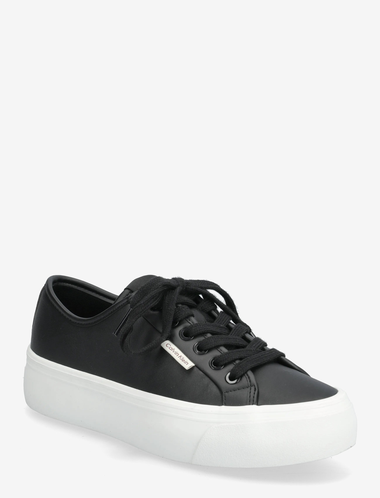 Calvin Klein - VULC FLATF LACE UP LTH - konfirmation - pvh black - 0