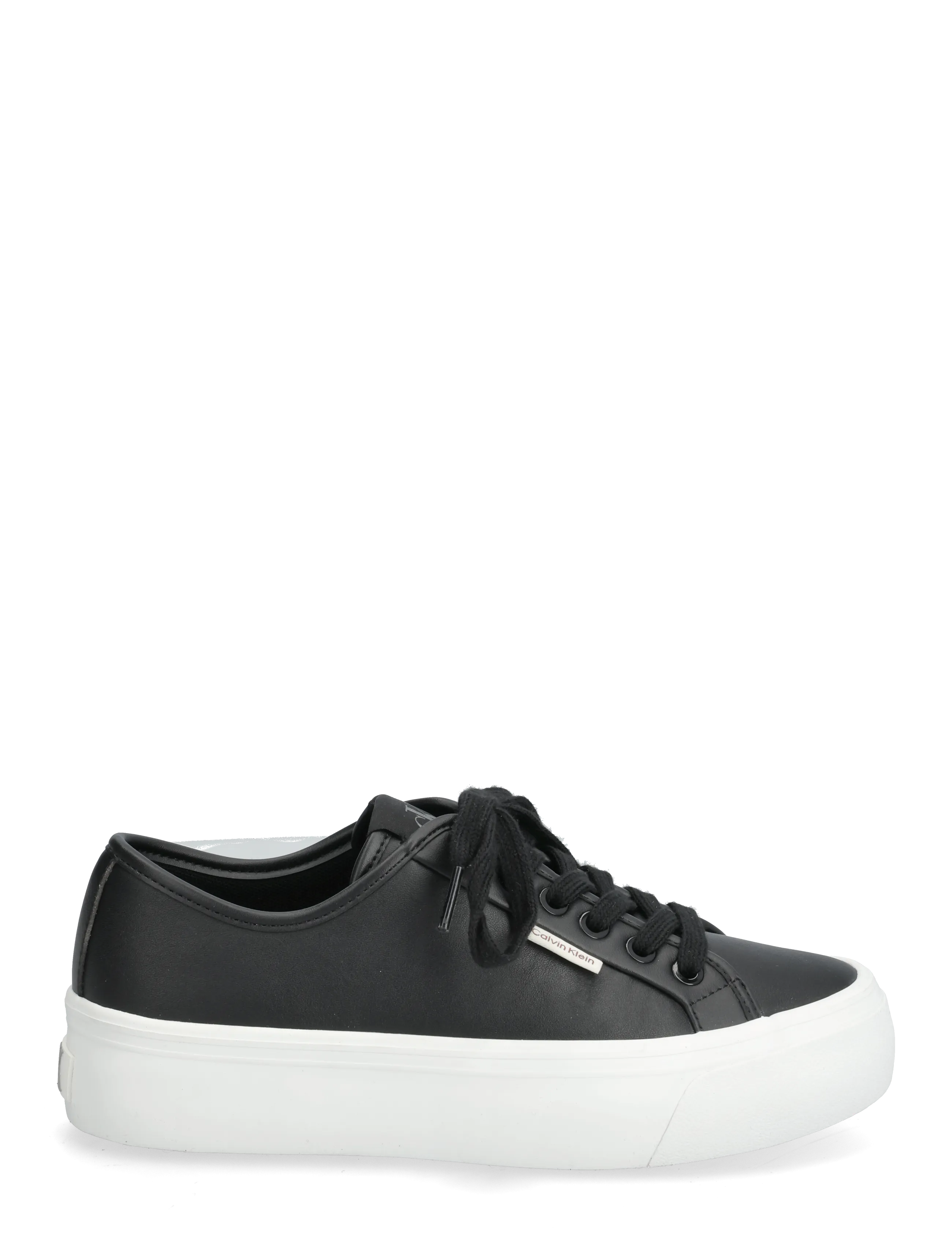 Calvin Klein - VULC FLATF LACE UP LTH - pvh black - 1