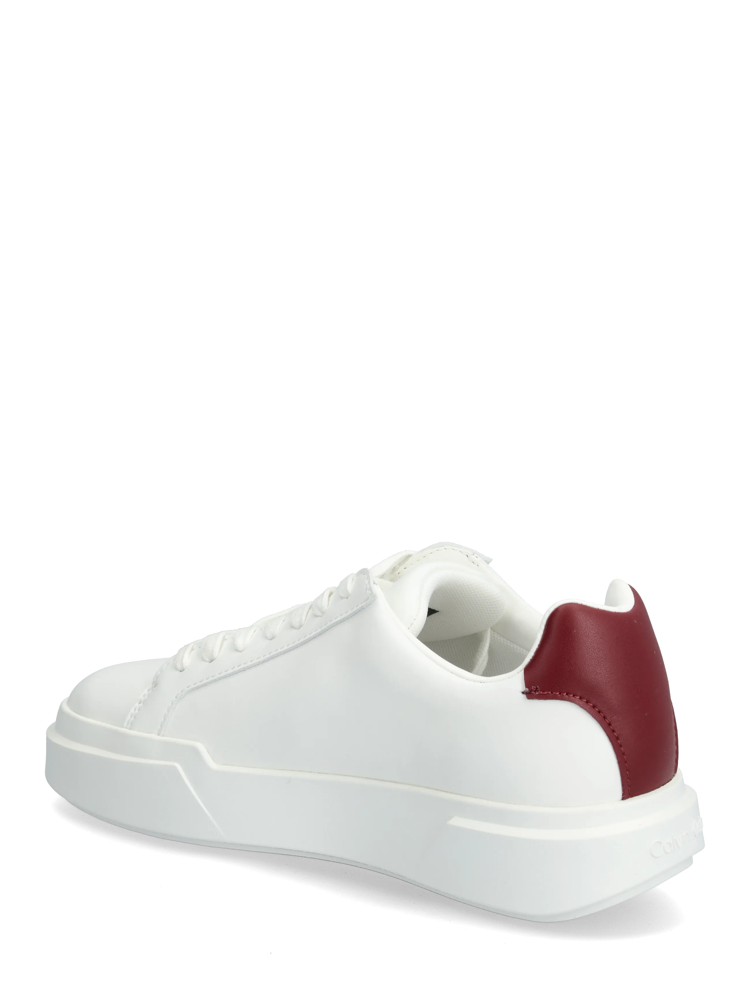 Calvin Klein - CHUNKY CUPSOLE LACEUP LTH - confirmation - bright white rhubarb - 2