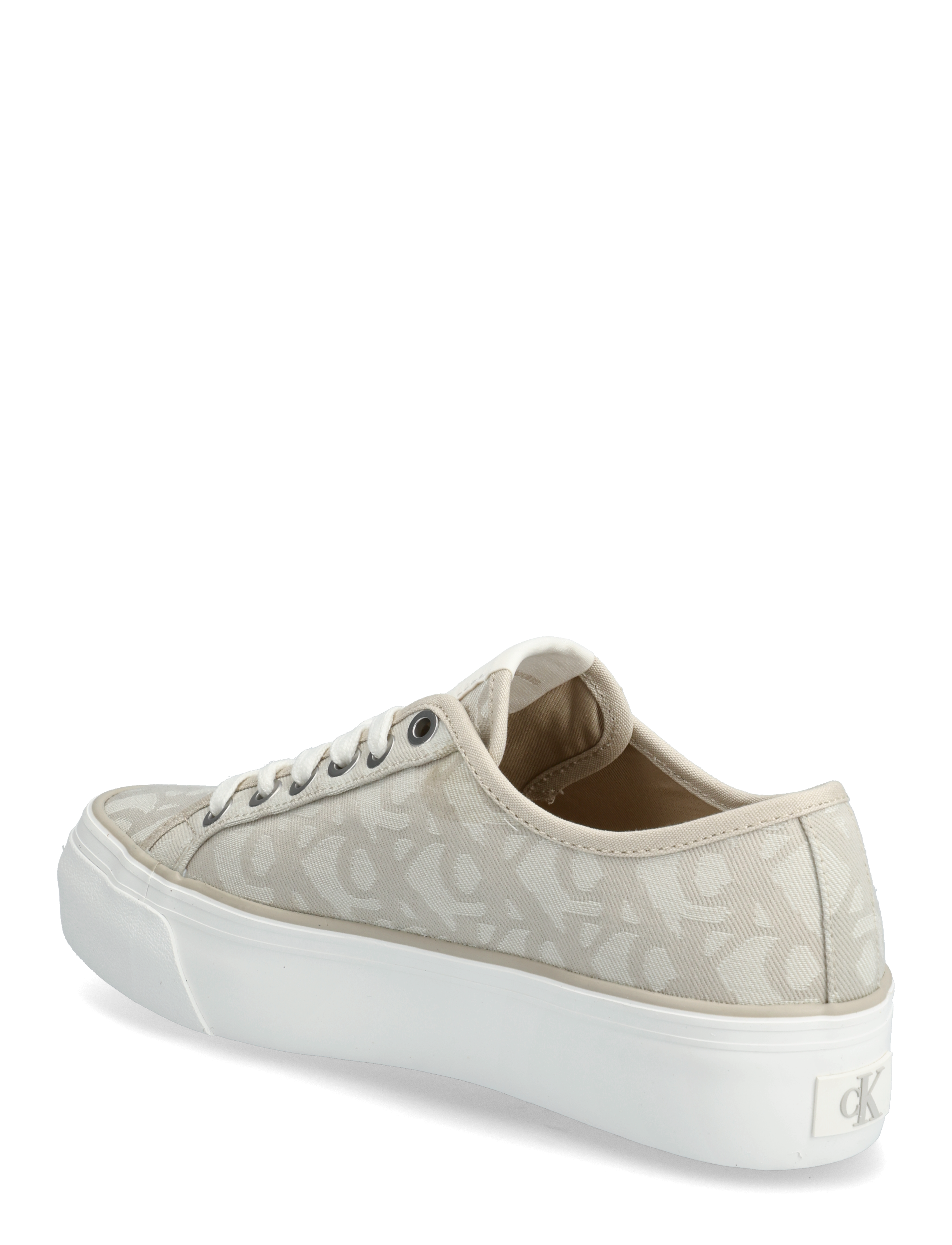 Calvin Klein - VULC FLATF JACQUARD AOP - natural jacquard - 2