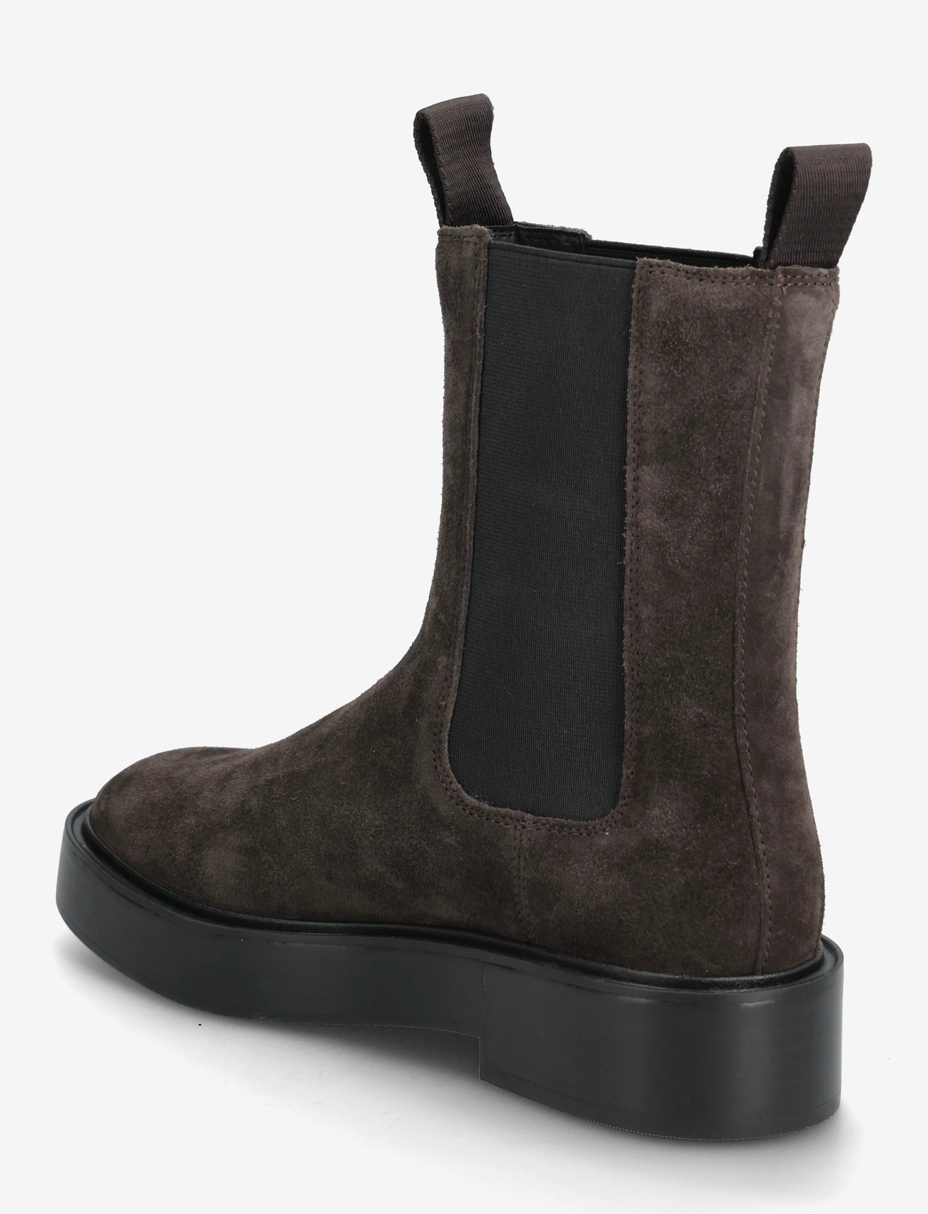 Calvin Klein - CONVAVE WELT CHESEA SUEDE - tasapohjaiset nilkkurit - mole - 2