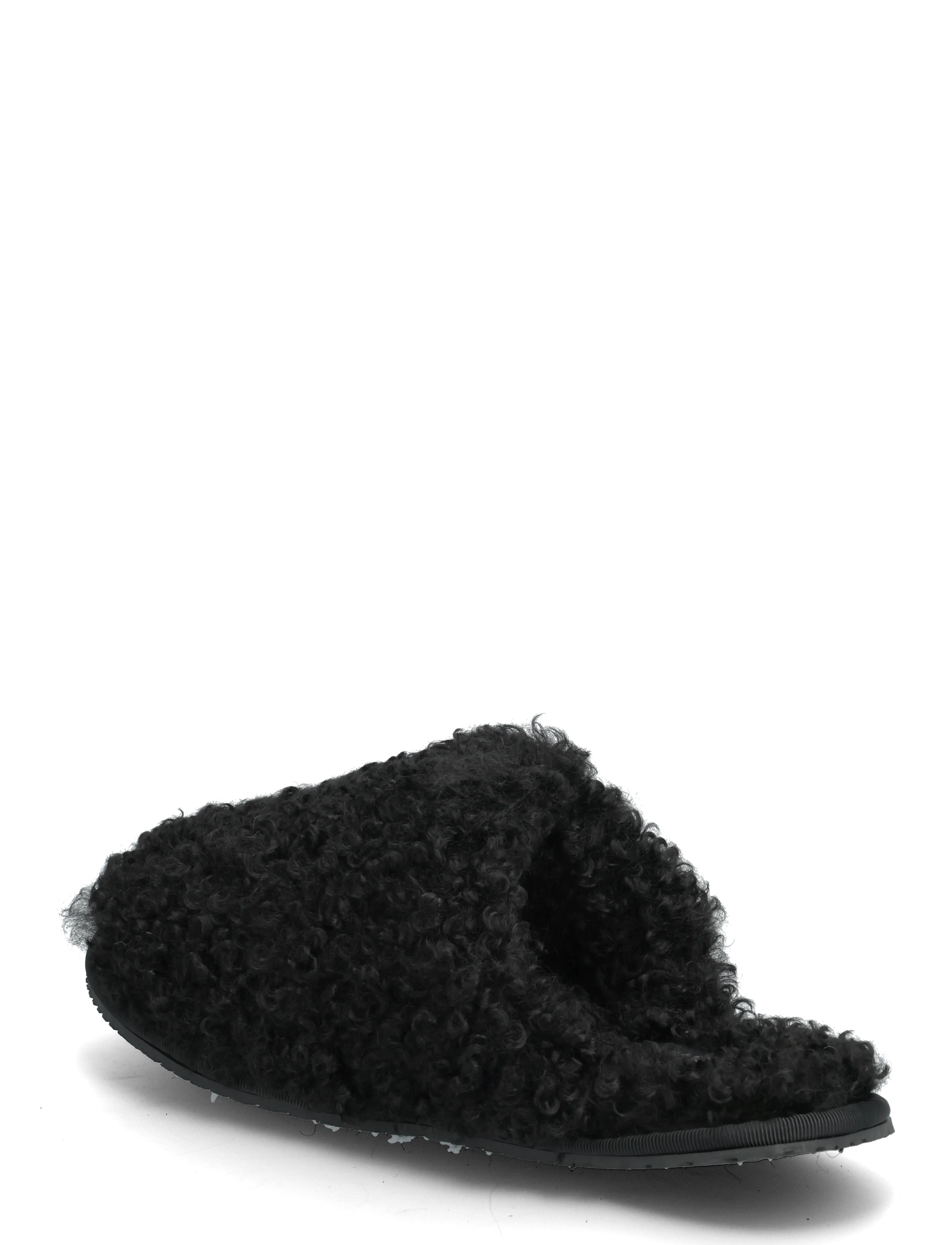 Calvin Klein - CLOSE SLIPPER FUR - hverdags stil - black - 2