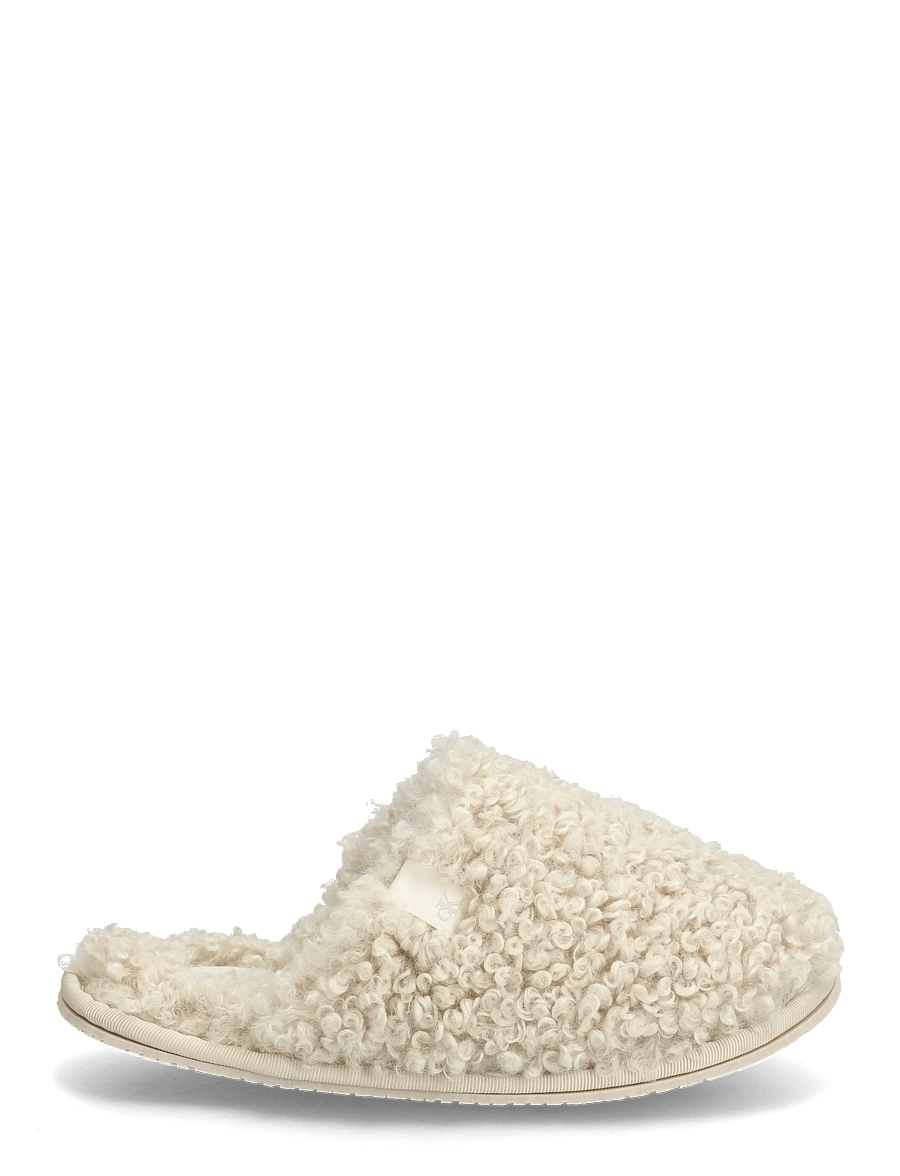 Calvin Klein - CLOSE SLIPPER FUR - alltags-style - marshmallow - 1