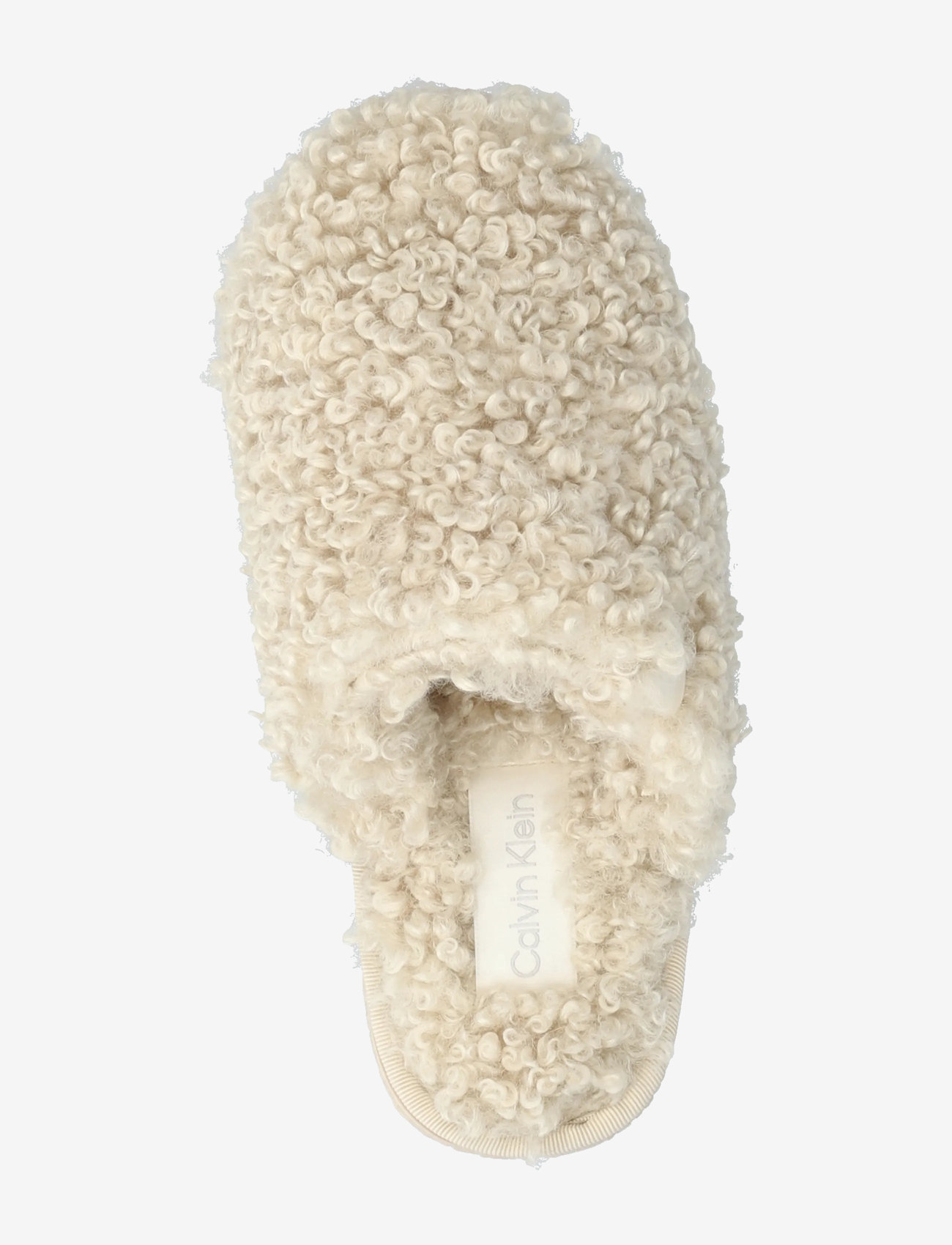 Calvin Klein - CLOSE SLIPPER FUR - everyday style - marshmallow - 3