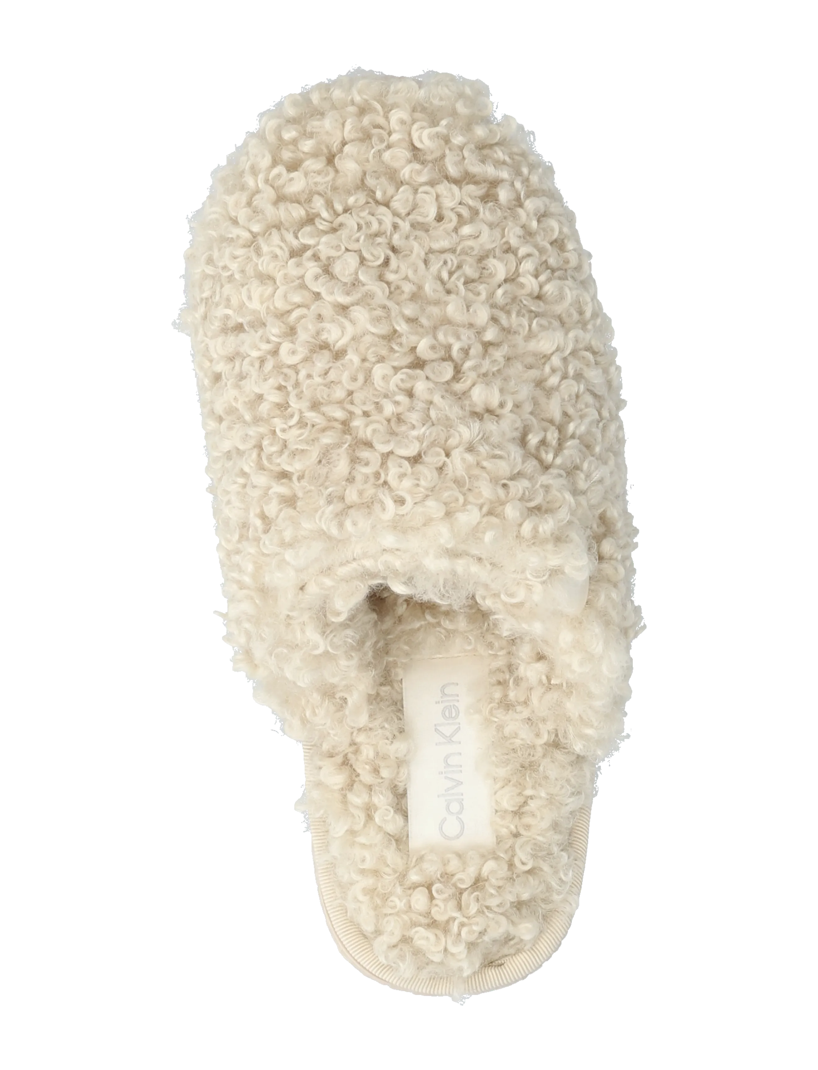 Calvin Klein - CLOSE SLIPPER FUR - alltags-style - marshmallow - 3