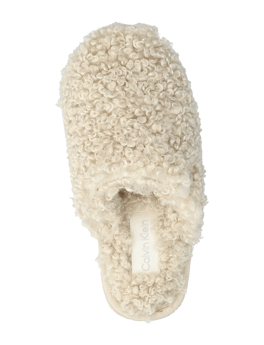 Calvin Klein - CLOSE SLIPPER FUR - alltags-style - marshmallow - 3