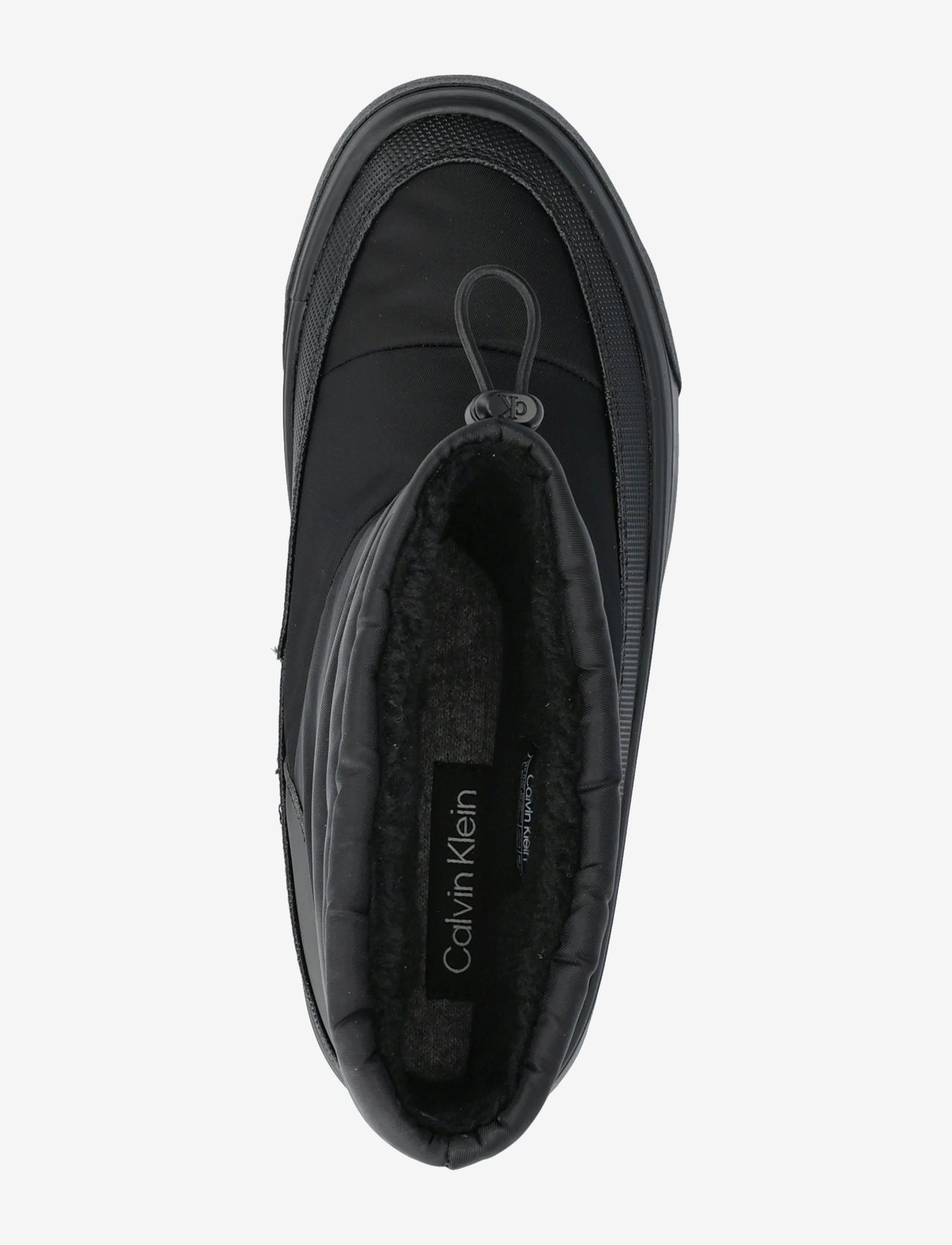 Calvin Klein - VULC FLATF SNOWBOOT NYLON MIX MG - varmfodrade skor - triple black - 3