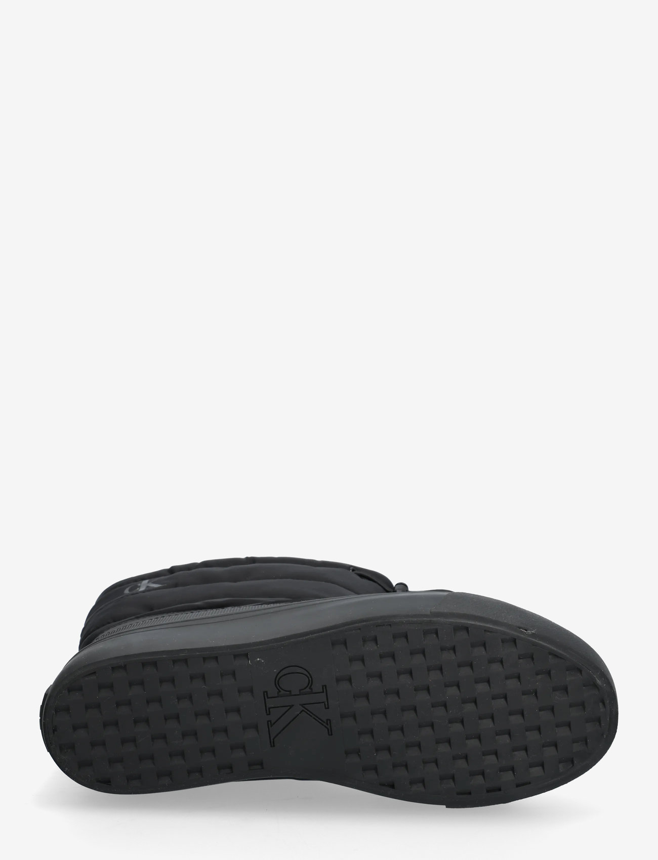 Calvin Klein - VULC FLATF SNOWBOOT NYLON MIX MG - varmfodrade skor - triple black - 4