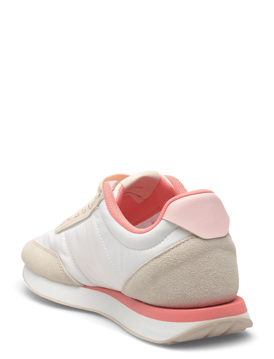 Calvin Klein - RETRO RUNNER ESS MIX MAT - confirmation - brilliant white light cashew pink - 2