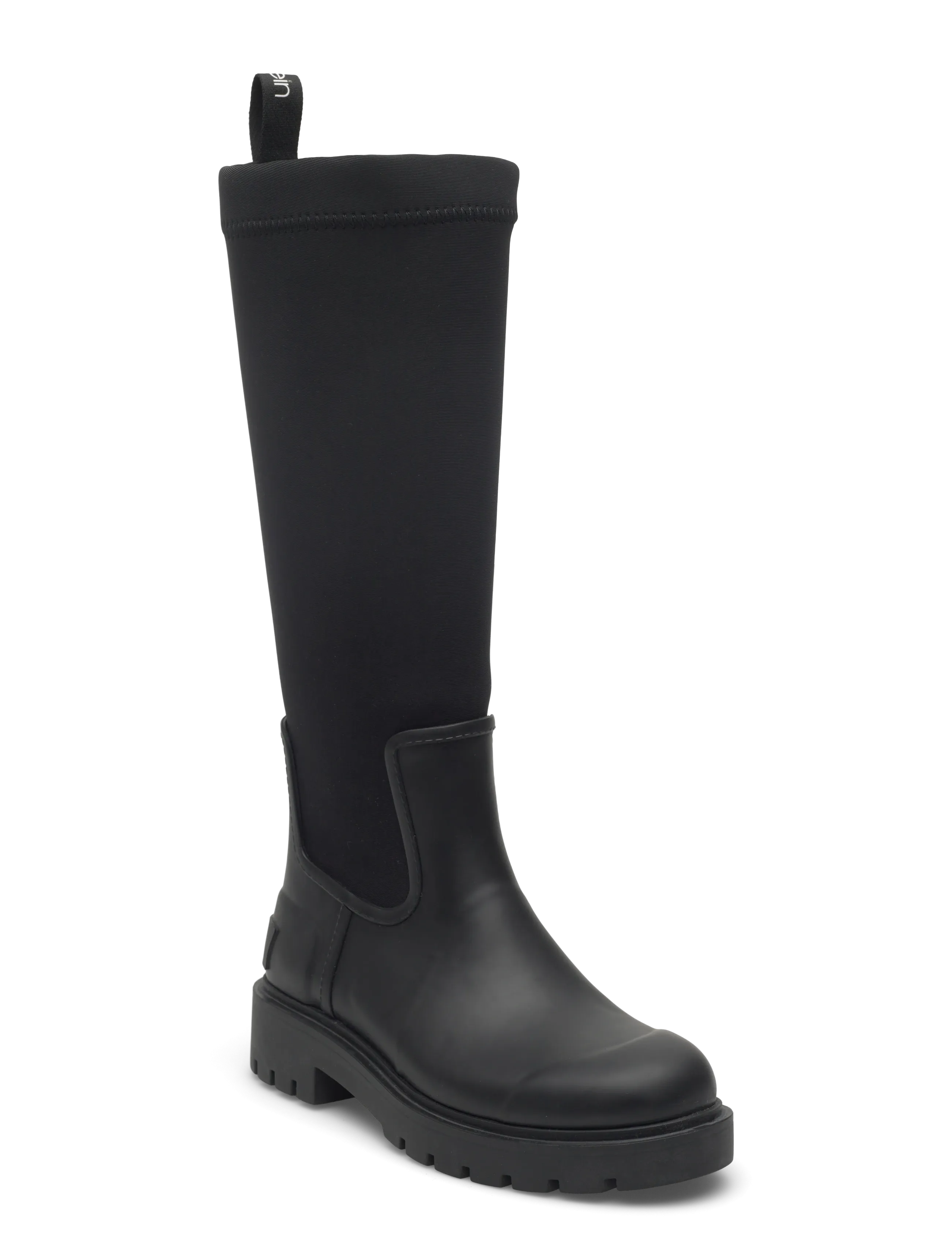 Calvin Klein HIGH RAINBOOT NEOPRENE - Gummistøvler - CK BLACK / black