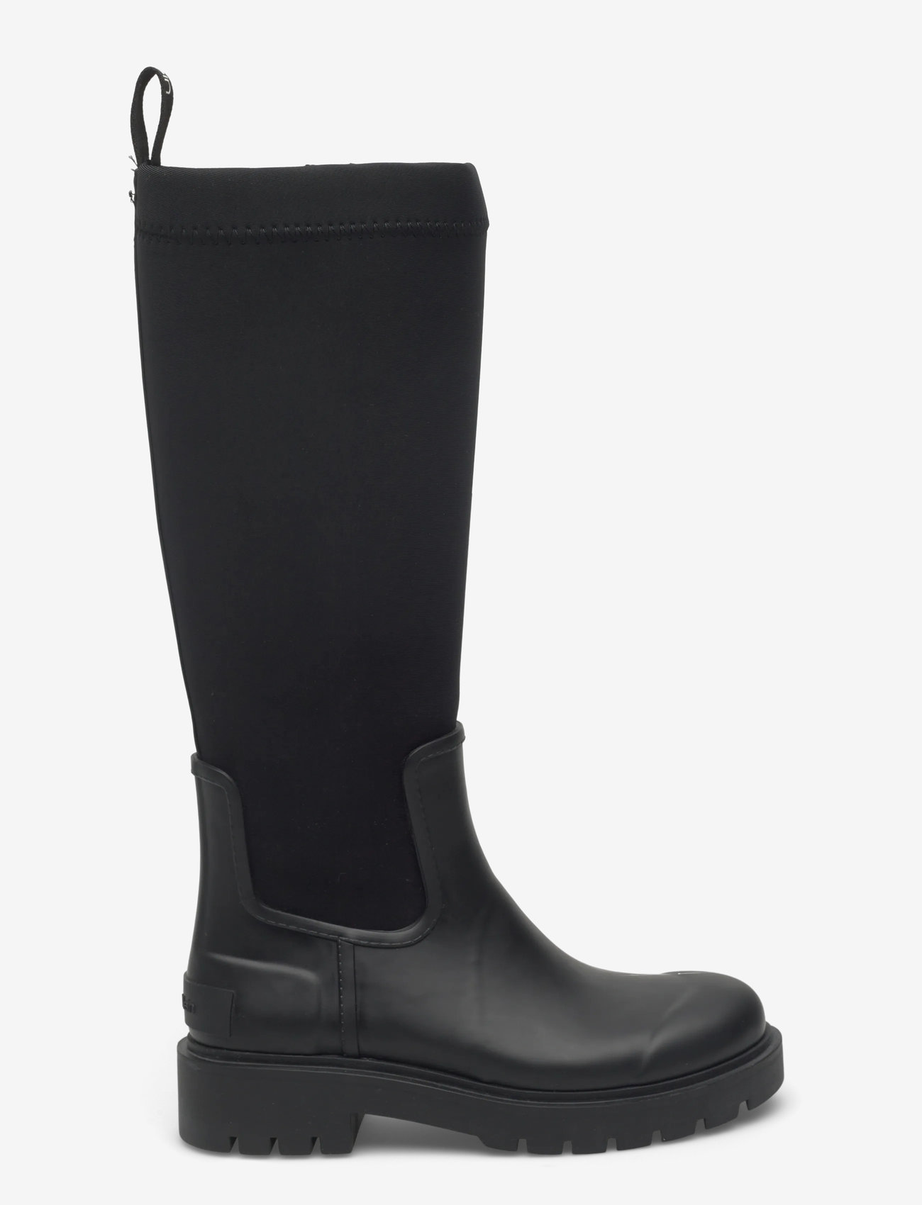 Calvin Klein - HIGH RAINBOOT NEOPRENE - langskaftede støvler - ck black - 1