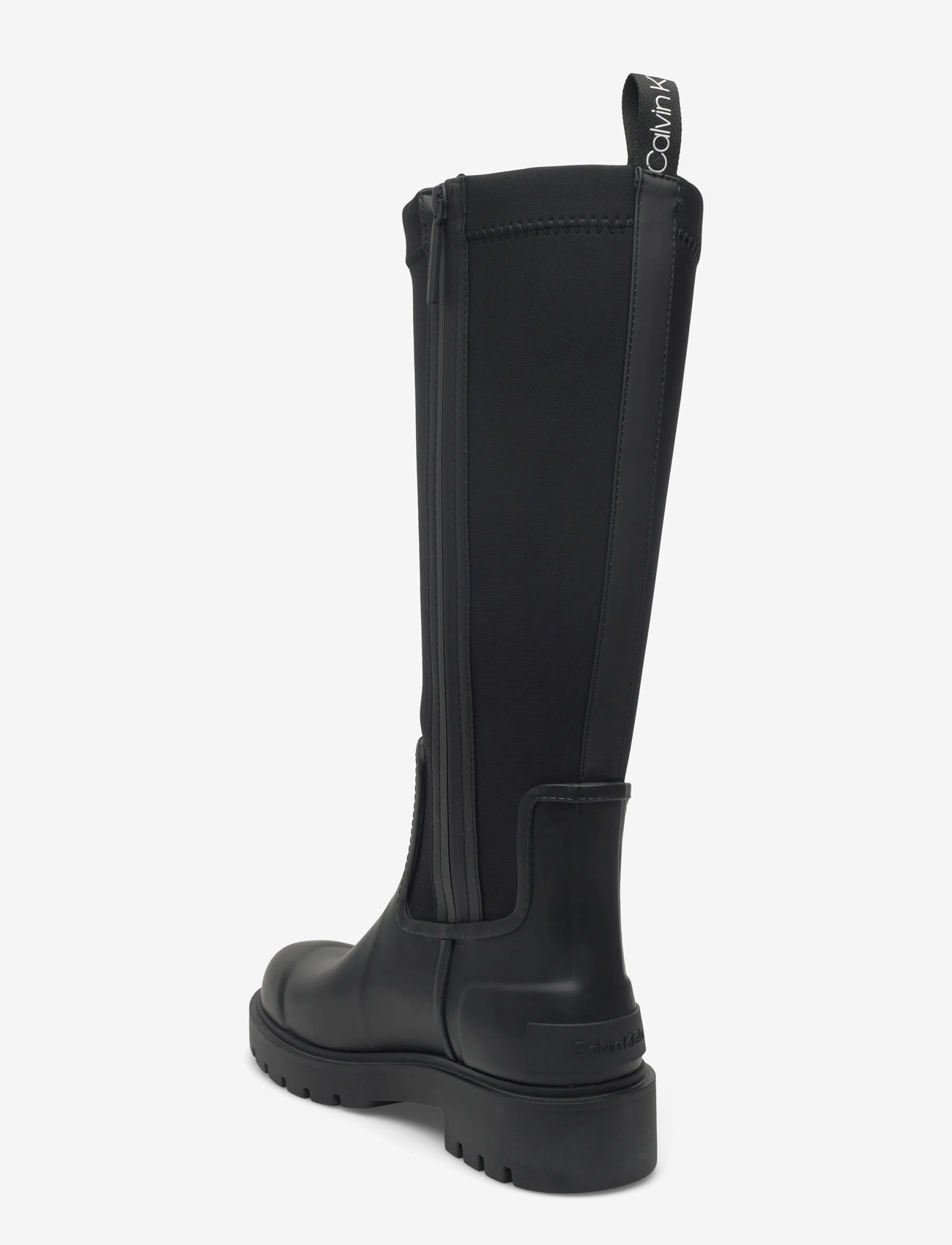 Calvin Klein - HIGH RAINBOOT NEOPRENE - langskaftede støvler - ck black - 2
