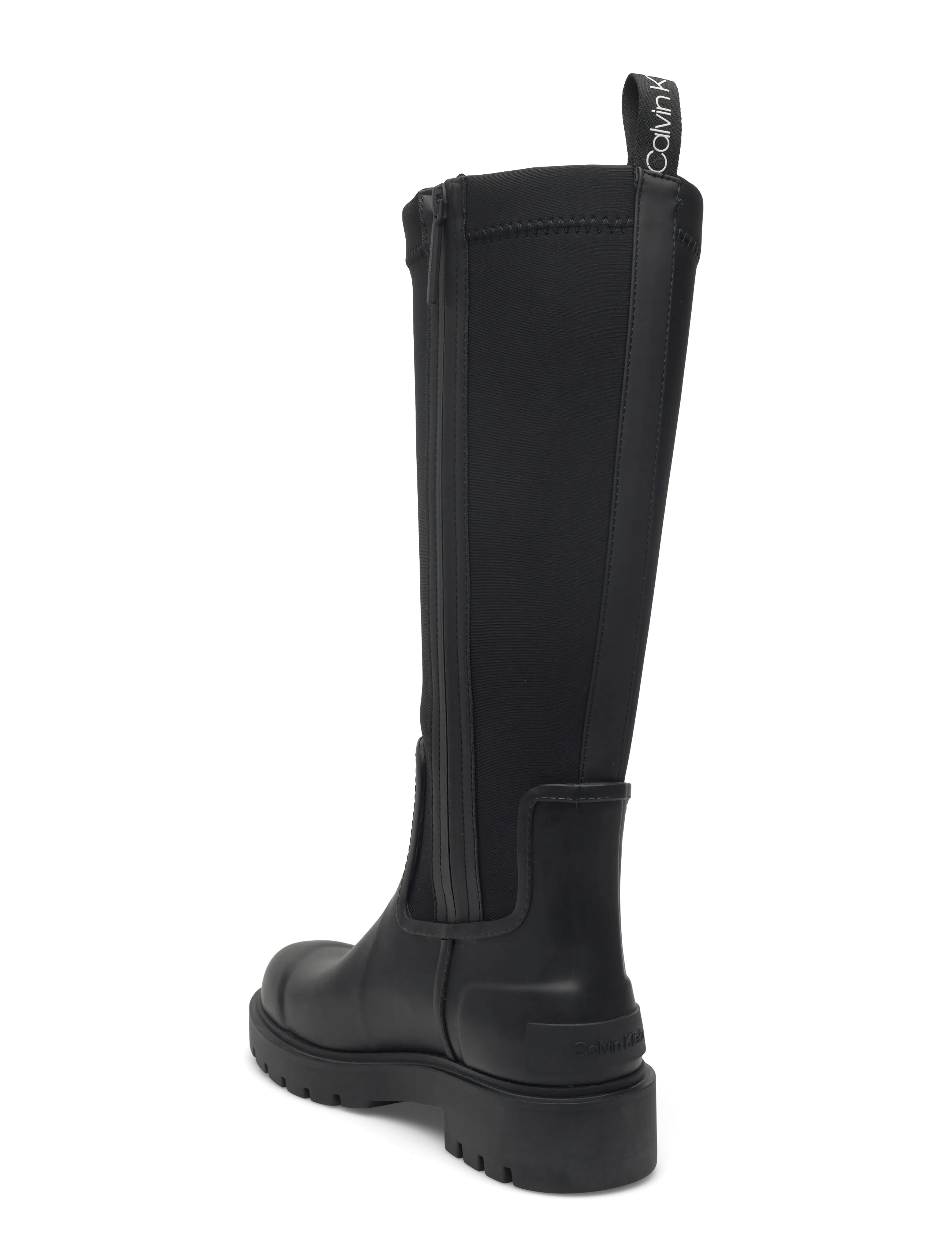 Calvin Klein - HIGH RAINBOOT NEOPRENE - rain boots - ck black - 2