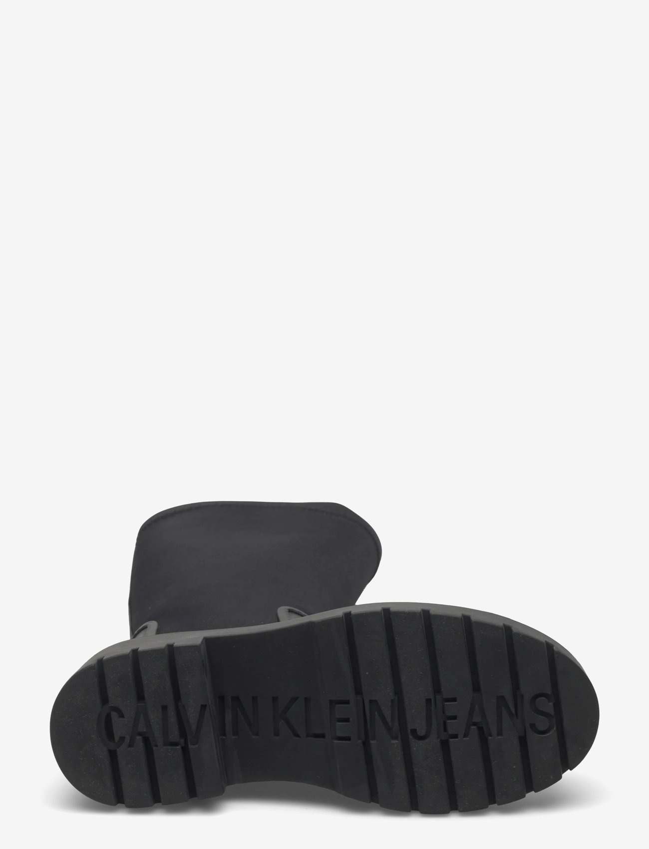 Calvin Klein - HIGH RAINBOOT NEOPRENE - langskaftede støvler - ck black - 4