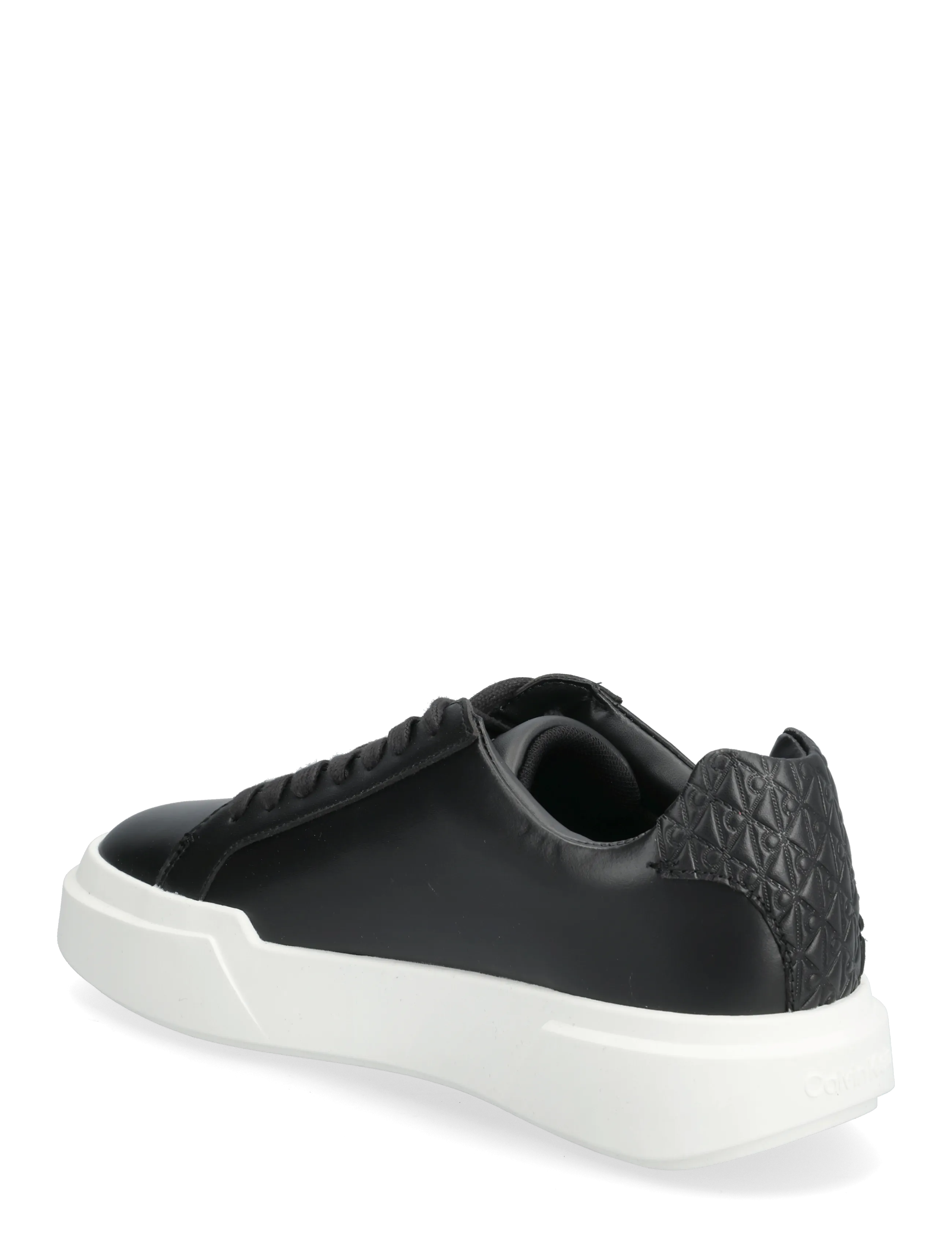 Calvin Klein - CHUNKY CUPSOLE LACEUP LTH BT AOP - lave sneakers - ck black - 2