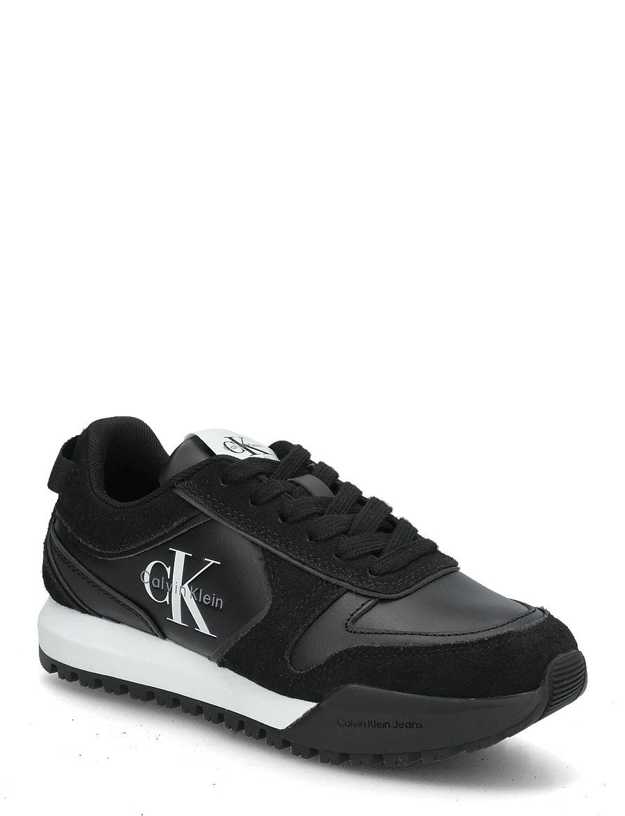 Calvin Klein - TOOTHY RUNNER LACEUP MIX - konfirmation - black bright white - 0
