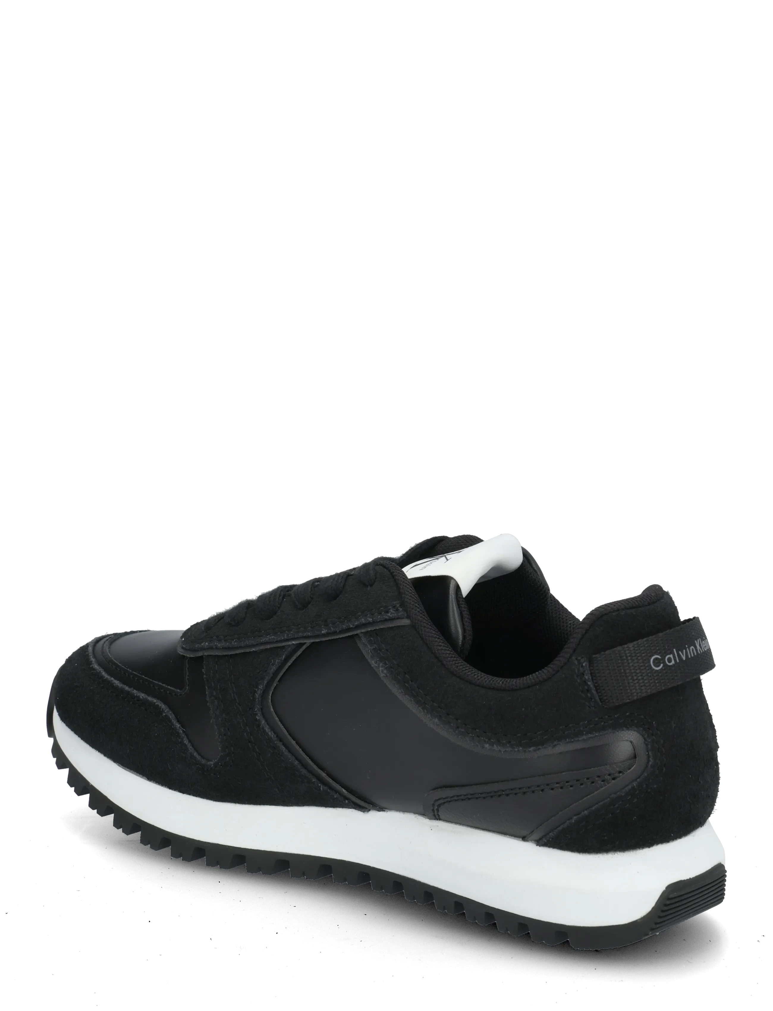 Calvin Klein - TOOTHY RUNNER LACEUP MIX - konfirmation - black bright white - 1