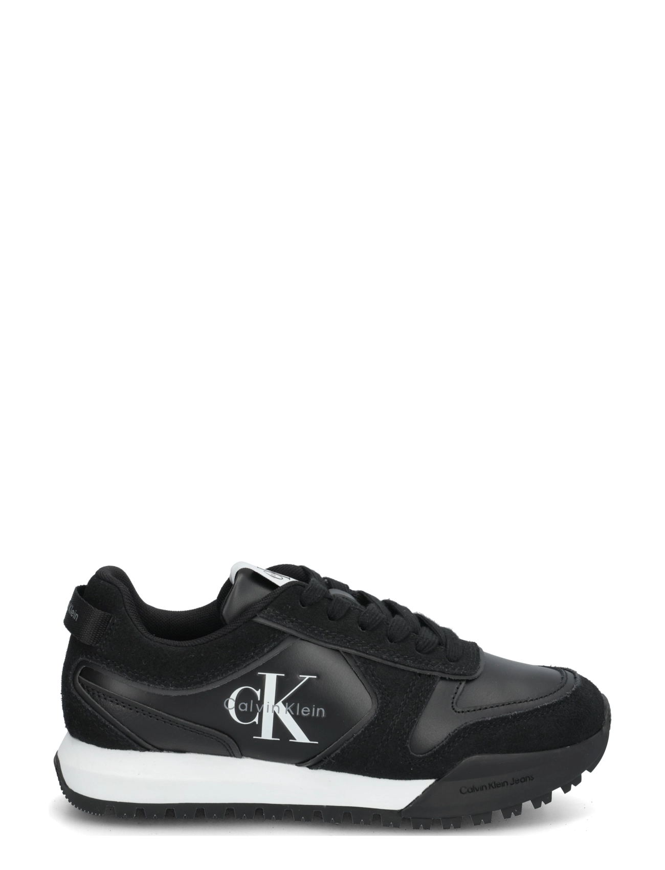 Calvin Klein - TOOTHY RUNNER LACEUP MIX - konfirmation - black bright white - 2