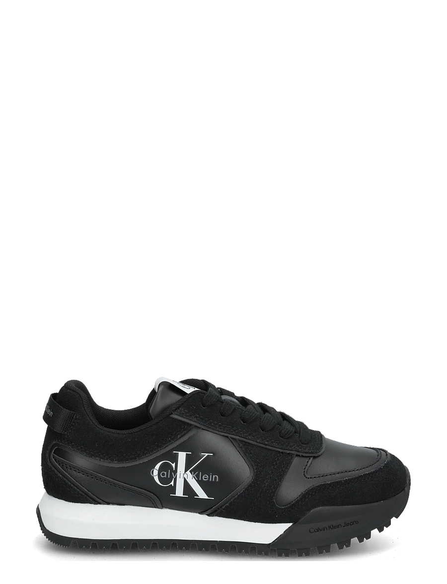 Calvin Klein - TOOTHY RUNNER LACEUP MIX - konfirmation - black bright white - 2