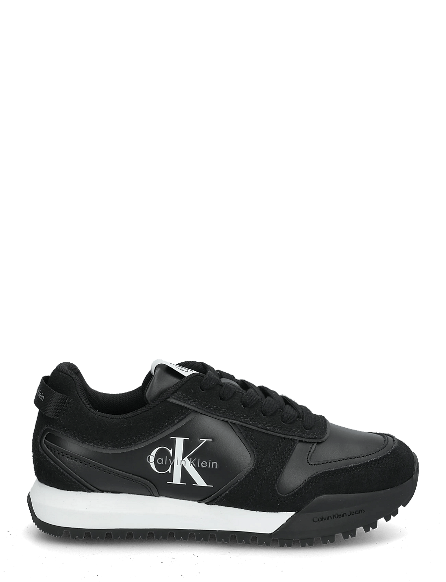 Calvin Klein - TOOTHY RUNNER LACEUP MIX - konfirmation - black bright white - 2