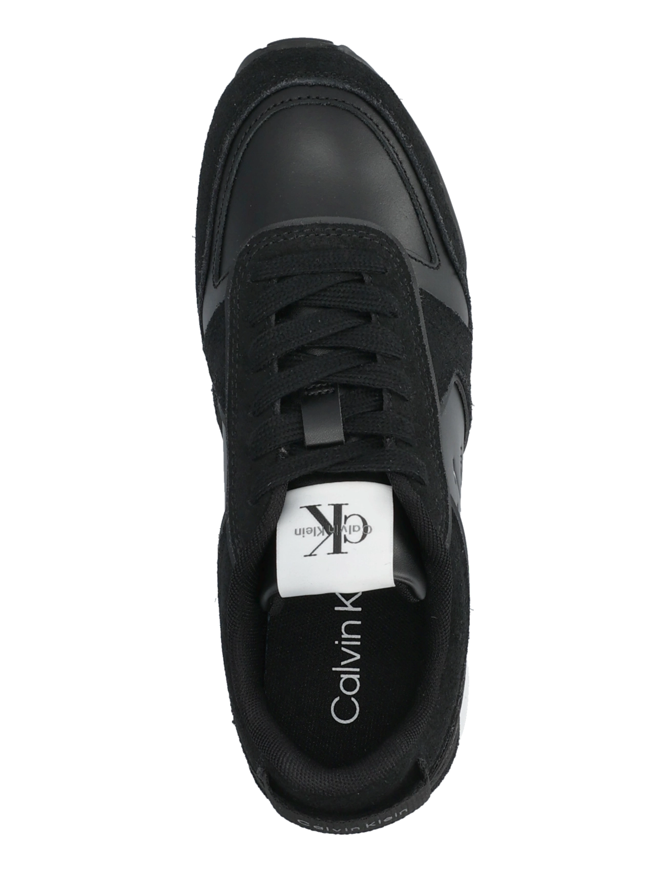 Calvin Klein - TOOTHY RUNNER LACEUP MIX - konfirmation - black bright white - 3