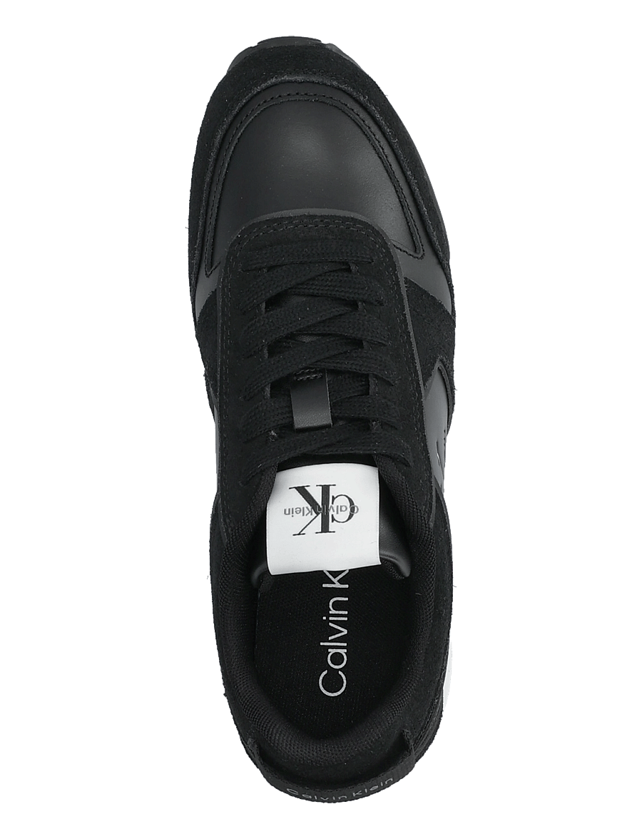 Calvin Klein - TOOTHY RUNNER LACEUP MIX - konfirmation - black bright white - 3