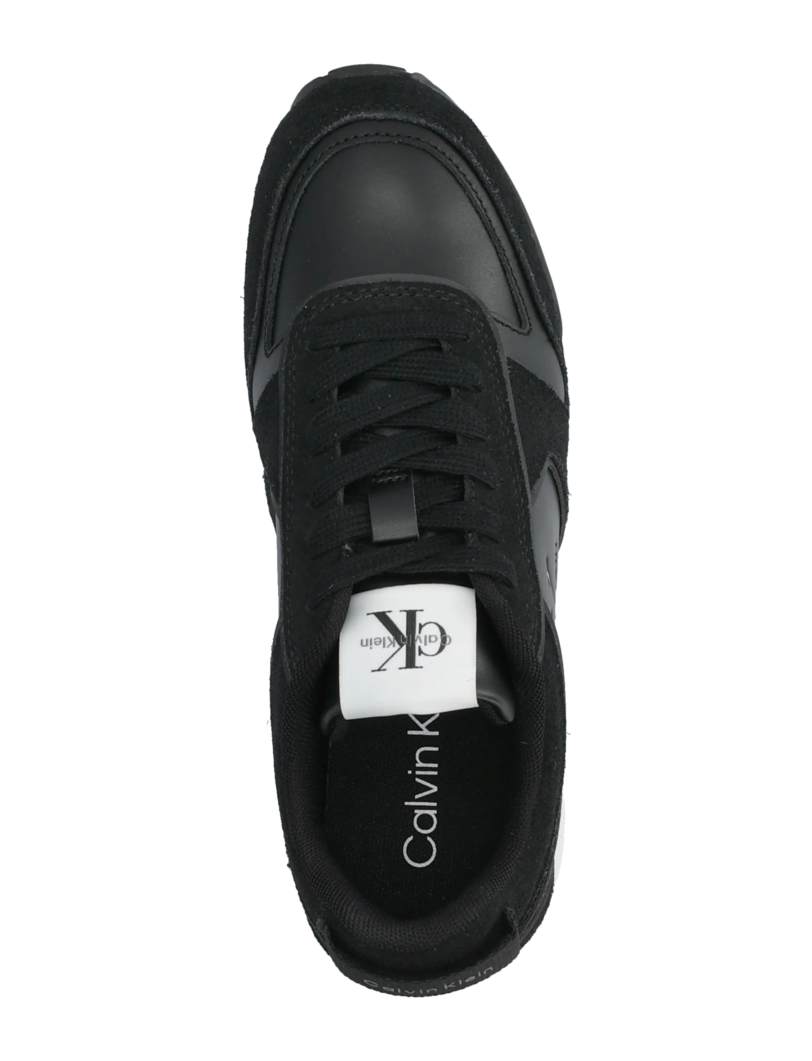 Calvin Klein - TOOTHY RUNNER LACEUP MIX - konfirmation - black bright white - 3