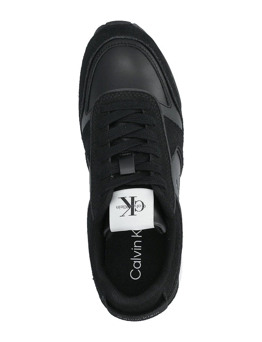 Calvin Klein - TOOTHY RUNNER LACEUP MIX - konfirmation - black bright white - 3