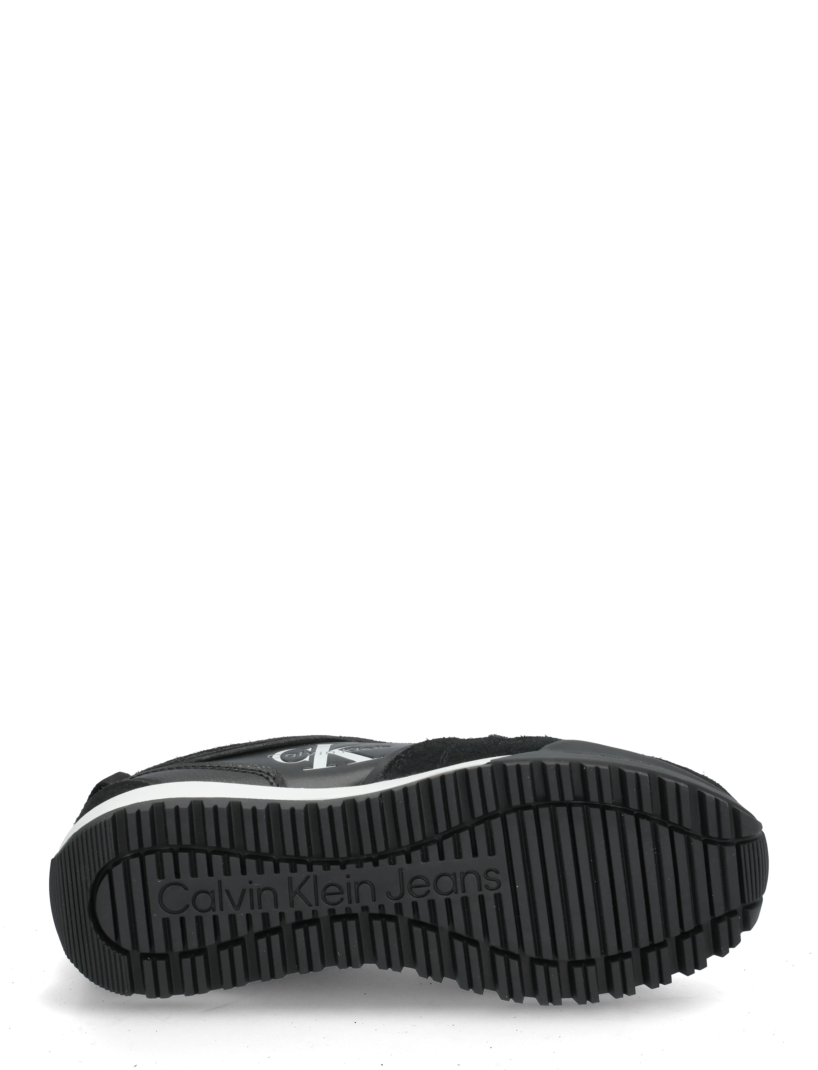 Calvin Klein - TOOTHY RUNNER LACEUP MIX - konfirmation - black bright white - 4