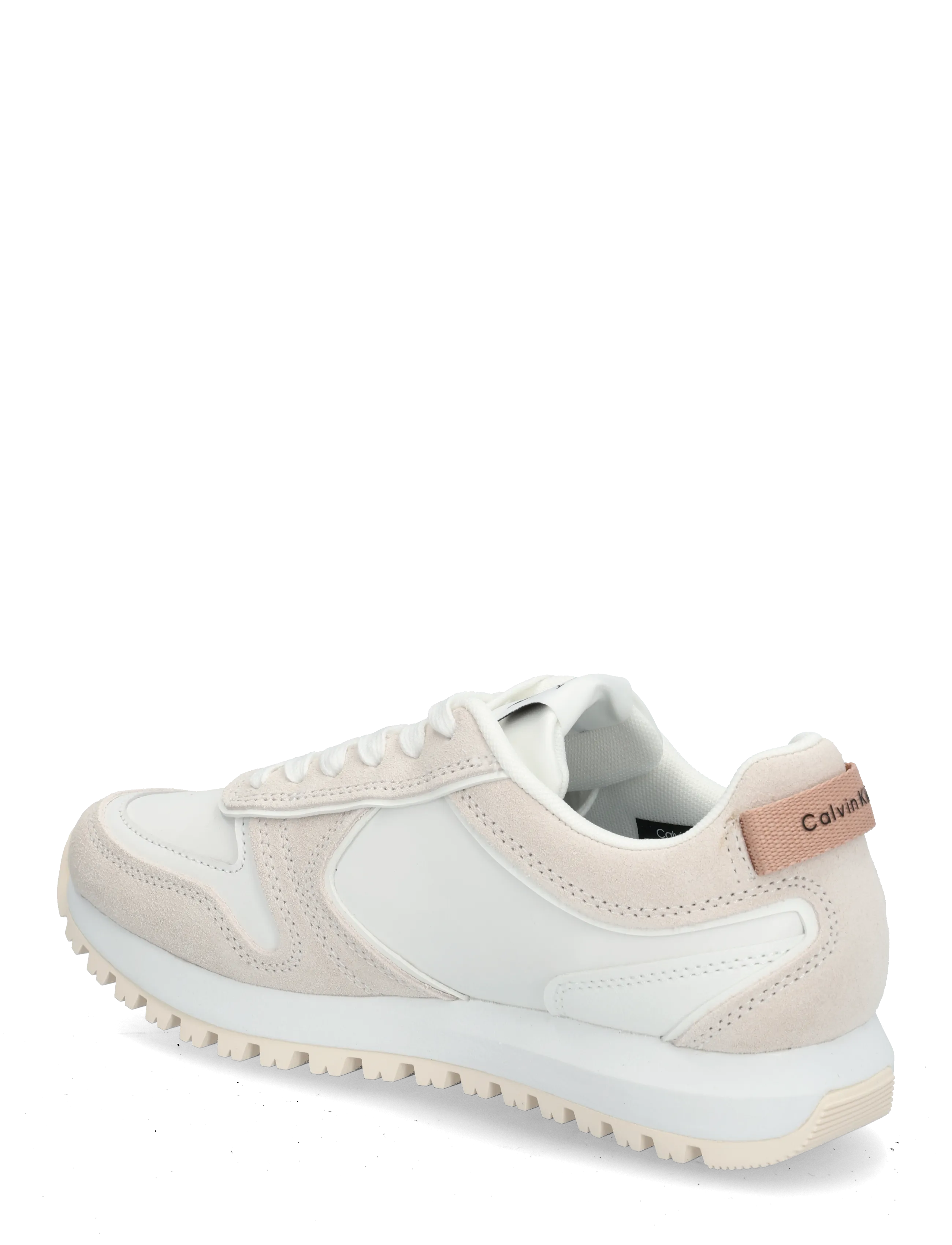 Calvin Klein - TOOTHY RUNNER LACEUP MIX - konfirmation - white ancient white - 1