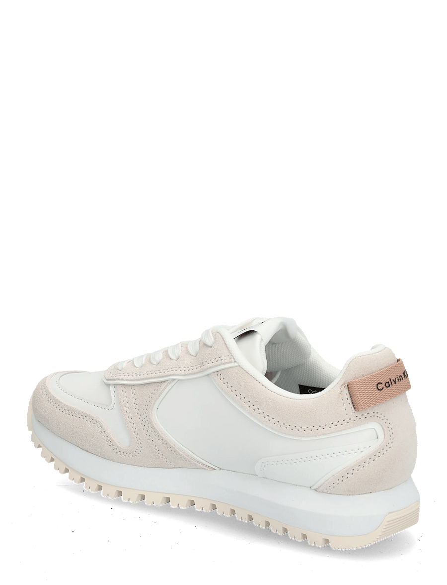 Calvin Klein - TOOTHY RUNNER LACEUP MIX - konfirmation - white ancient white - 1