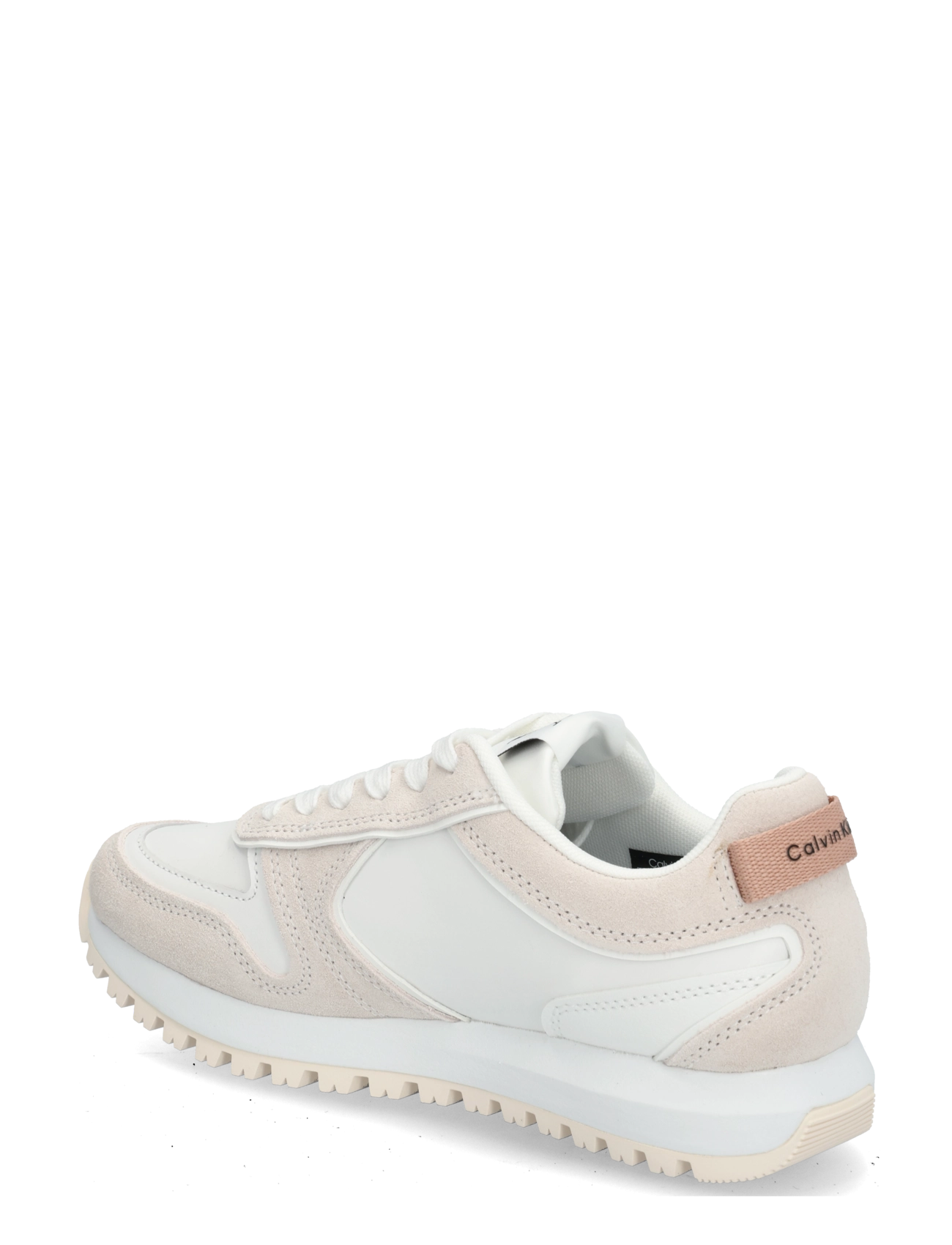 Calvin Klein - TOOTHY RUNNER LACEUP MIX - konfirmation - white ancient white - 1