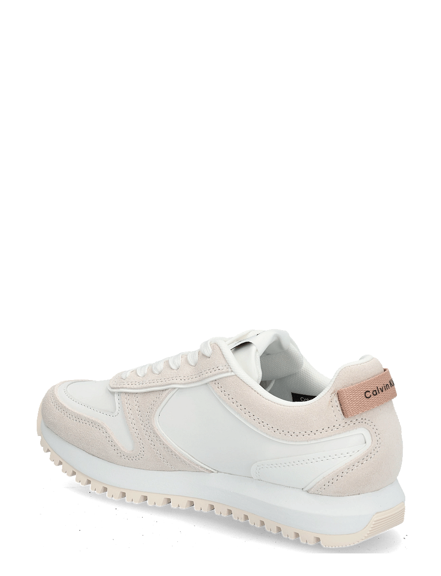 Calvin Klein - TOOTHY RUNNER LACEUP MIX - konfirmation - white ancient white - 1