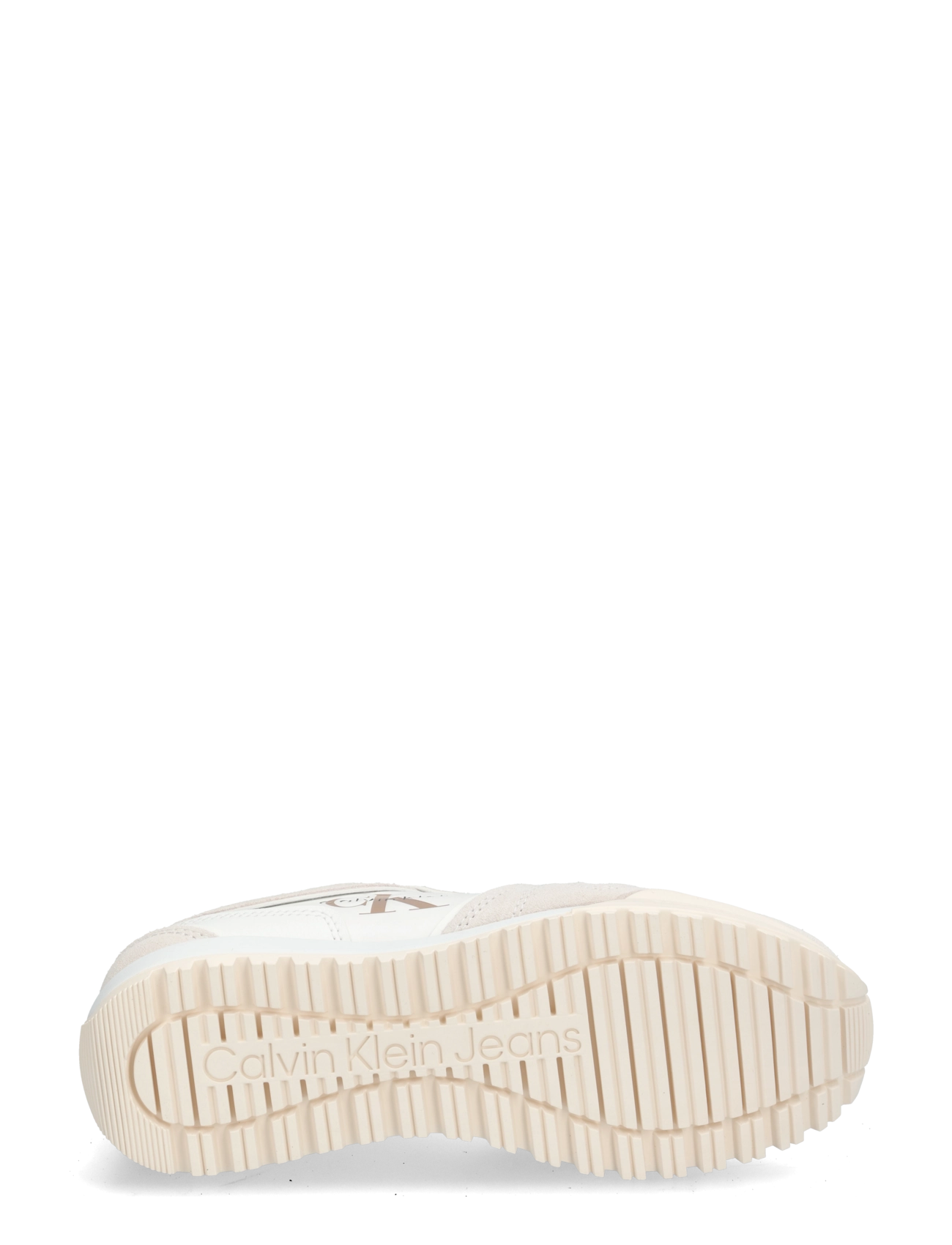 Calvin Klein - TOOTHY RUNNER LACEUP MIX - konfirmation - white ancient white - 4