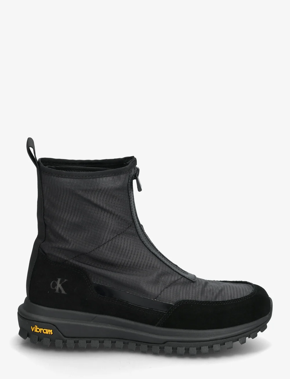 Calvin Klein - VIBRAM RUNNER MID ZIP - sock-boots - black - 1