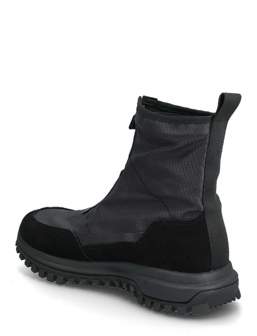 Calvin Klein - VIBRAM RUNNER MID ZIP - flache stiefeletten - black - 2
