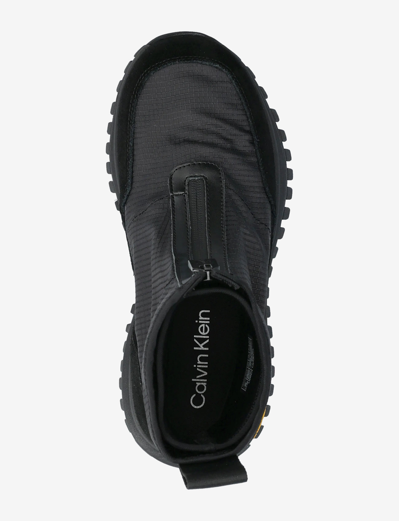 Calvin Klein - VIBRAM RUNNER MID ZIP - strumpboots - black - 3