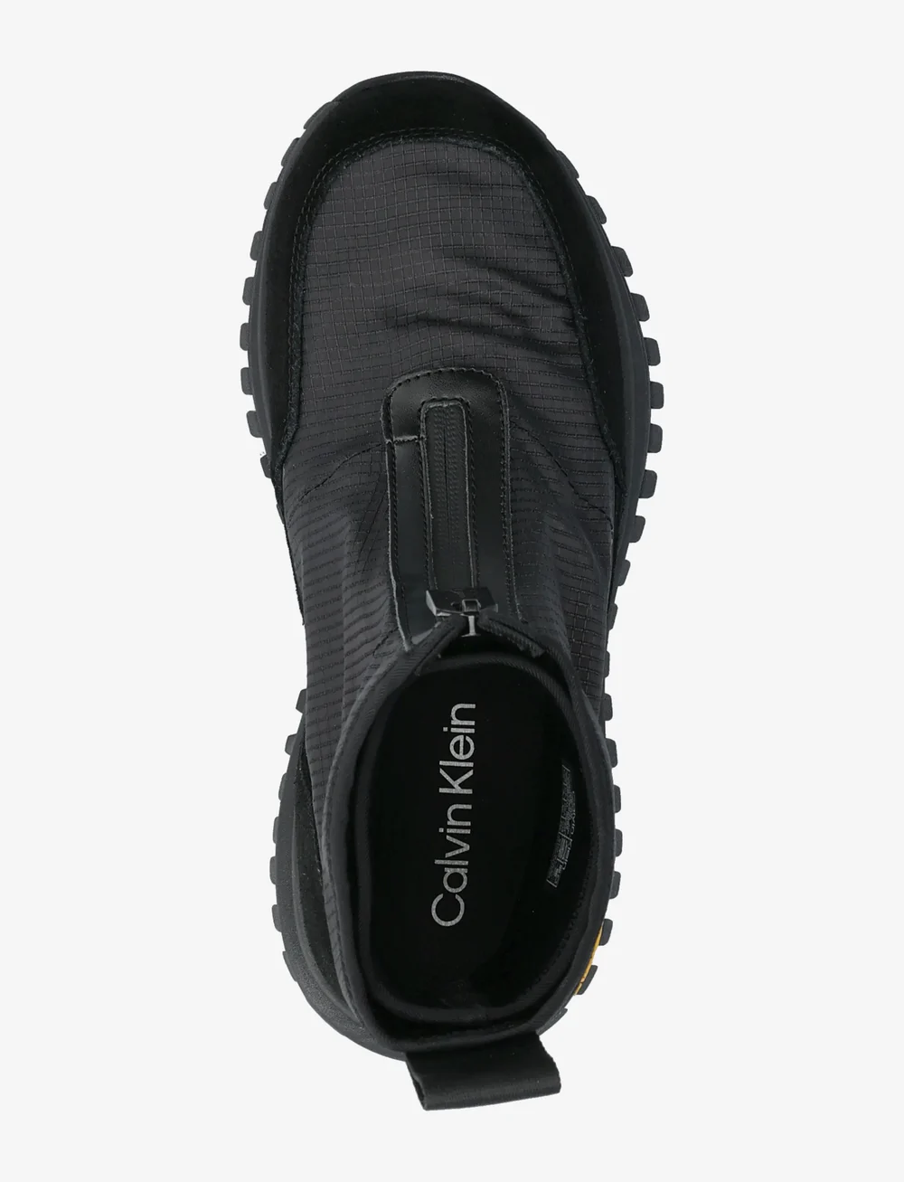 Calvin Klein - VIBRAM RUNNER MID ZIP - sock-boots - black - 3
