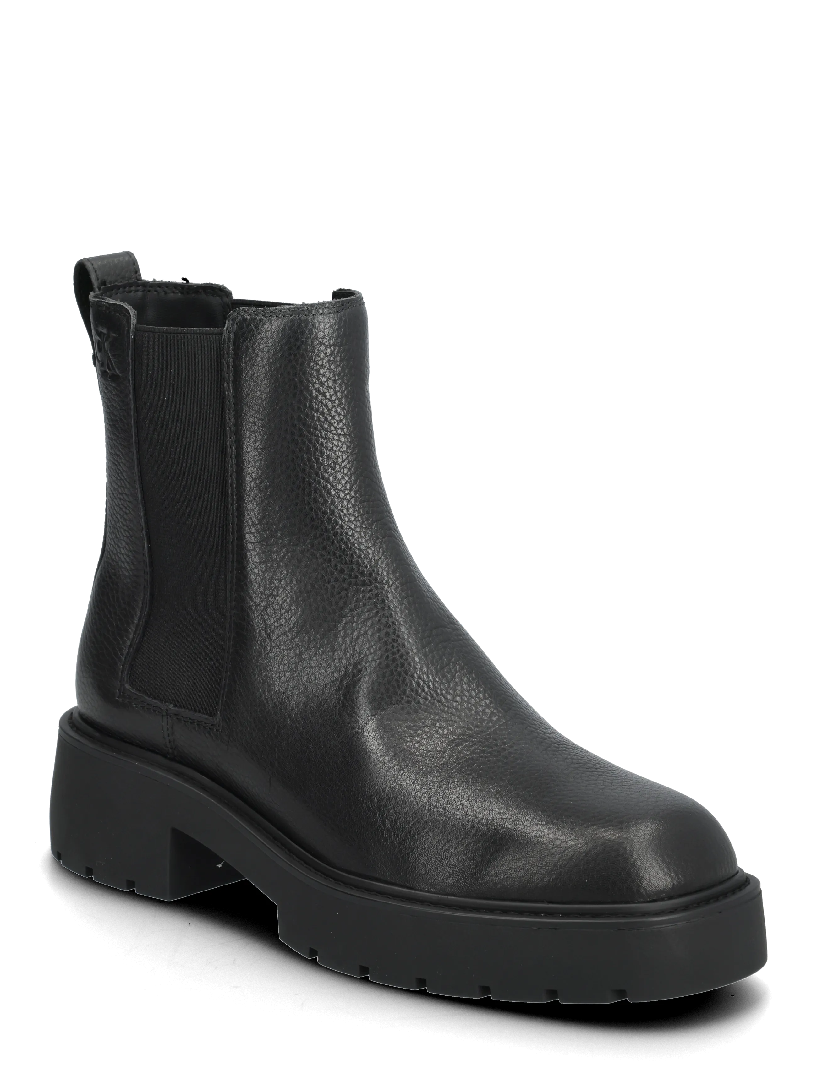Calvin Klein CHUNKY CHELSEA BOOT LTH - Transitional Layering - CK BLACK / black