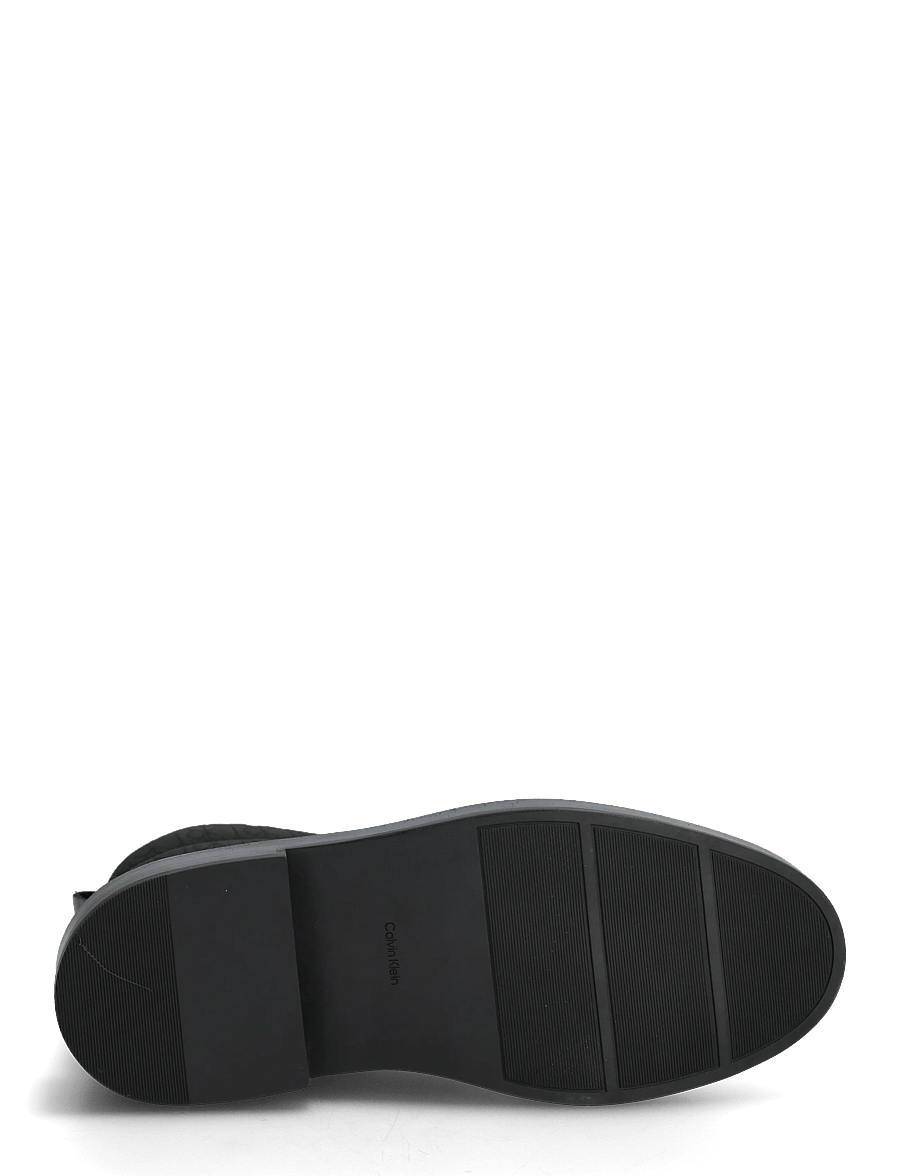 Calvin Klein - CONCAVE WELT BOOT NYL AOP - madalad poolsaapad - black - 4