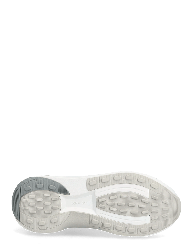 Calvin Klein - CHUNKY RUNNER LACEUP MIX AOP - konfirmation - white granite road granite gray - 4