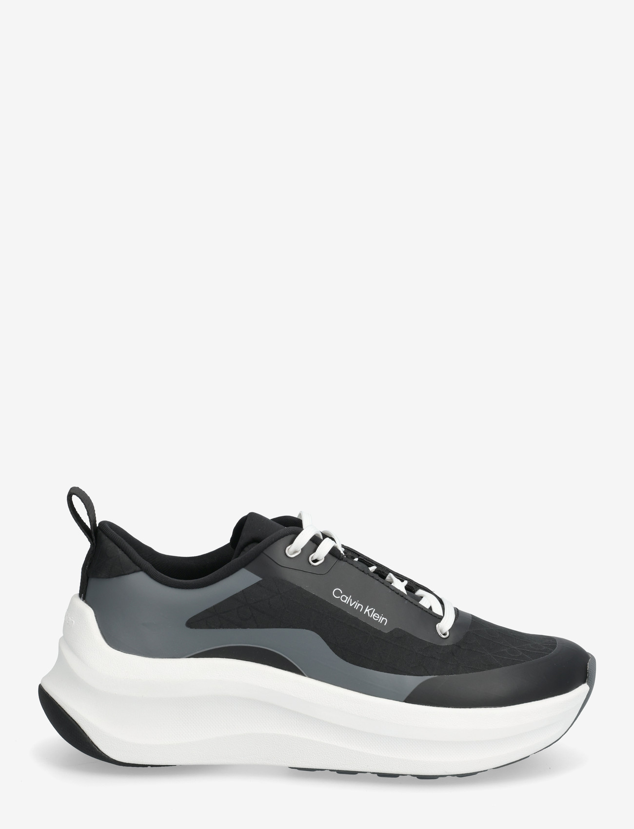 Calvin Klein - CHUNKY RUNNER LACEUP MIX AOP - konfirmation - black coal - 1